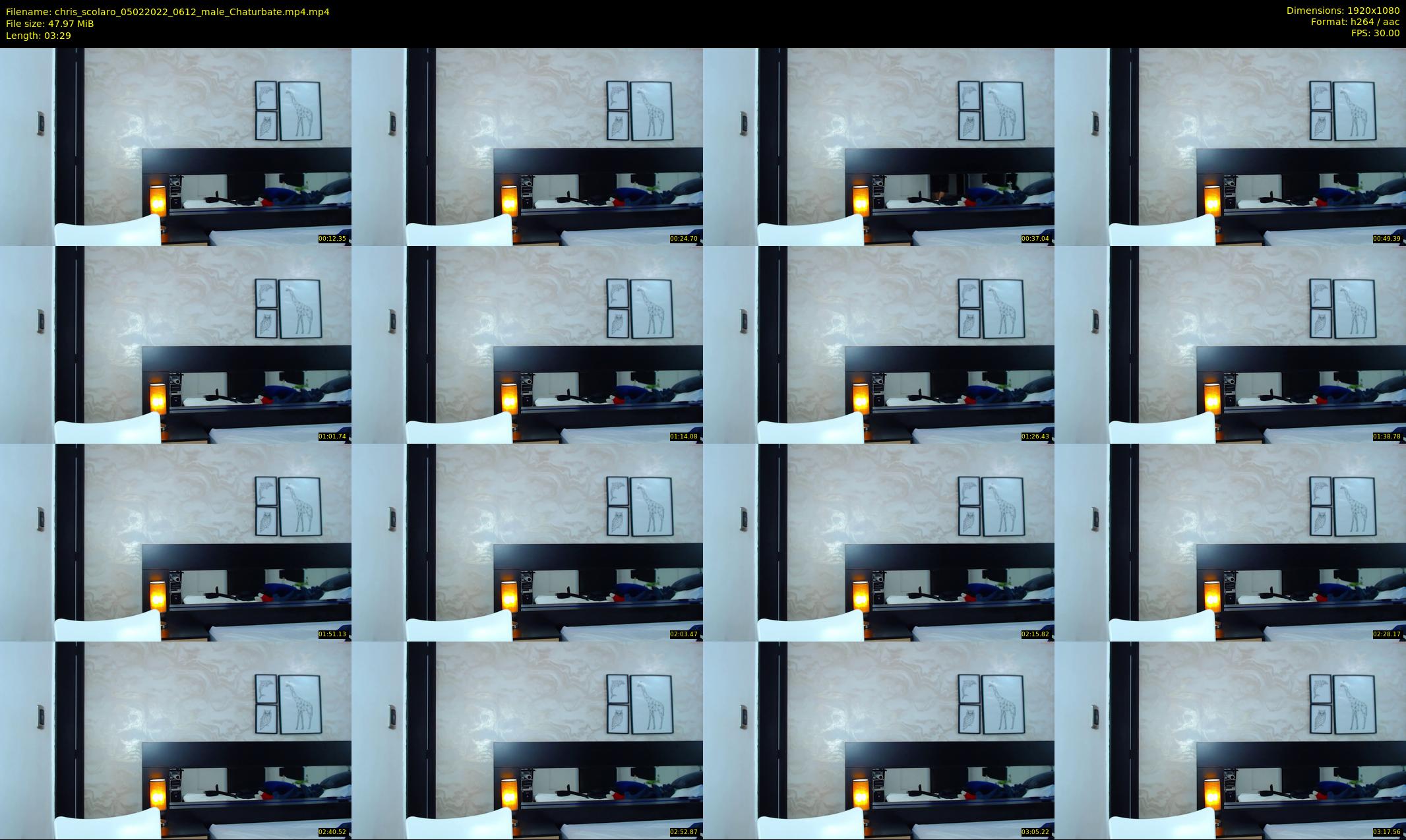 chris_scolaro — 4 minute Chaturbate male cam show recording, 1080p, Feb 5, 2022