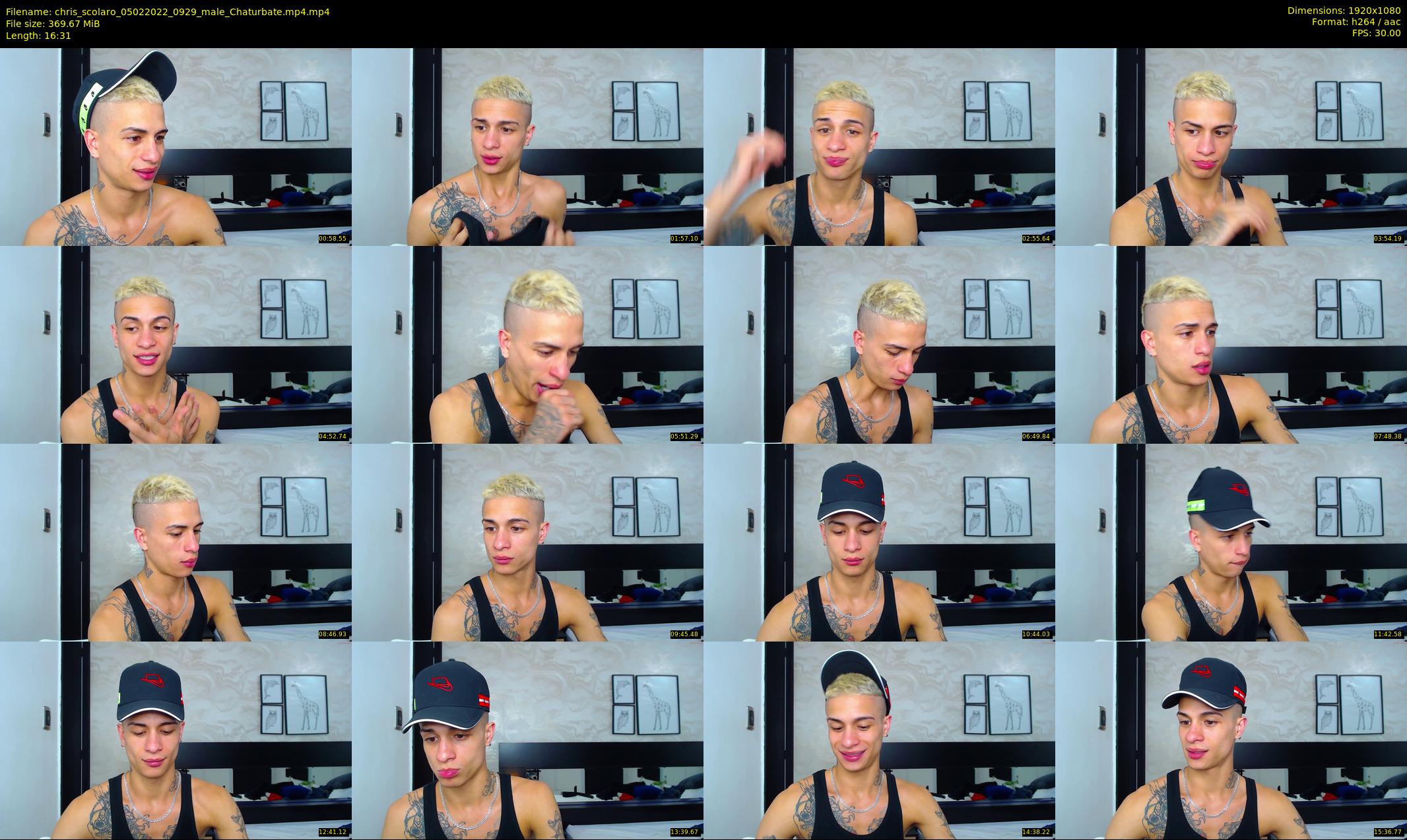 chris_scolaro — 17 minute Chaturbate male cam show recording, 1080p, Feb 5, 2022