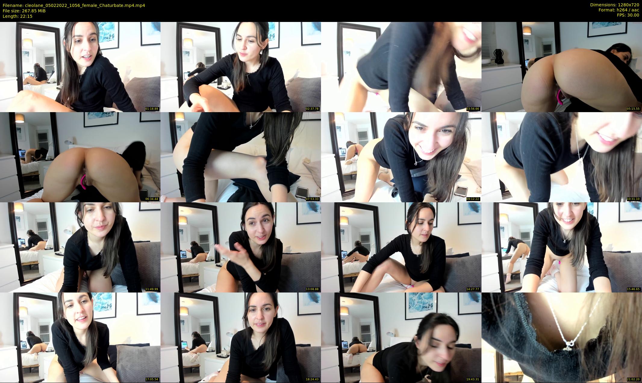 cleolane — 23 minute Chaturbate female cam show recording, 720p, Feb 5, 2022