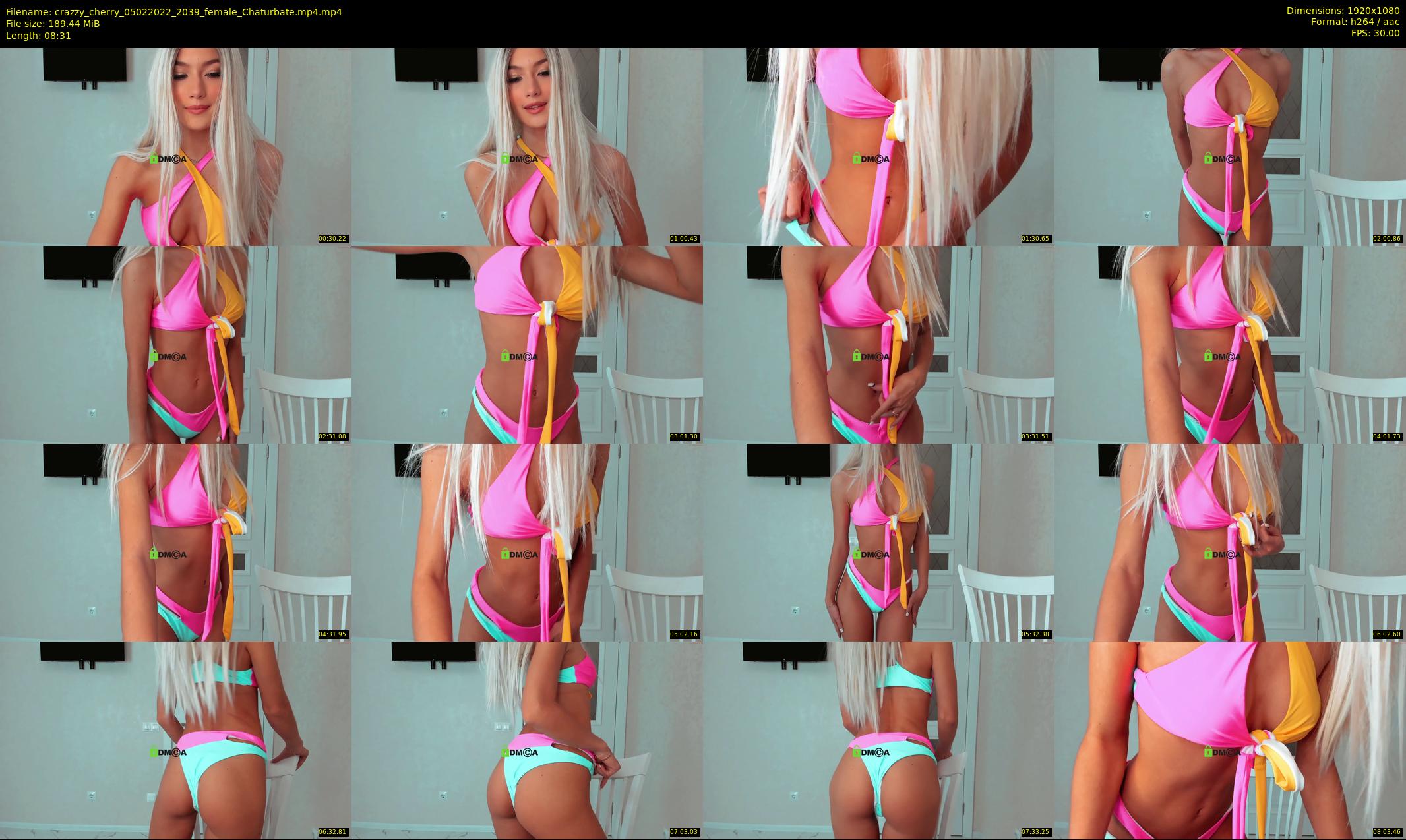 crazzy_cherry — 9 minute Chaturbate female cam show recording, 1080p, Feb 5, 2022