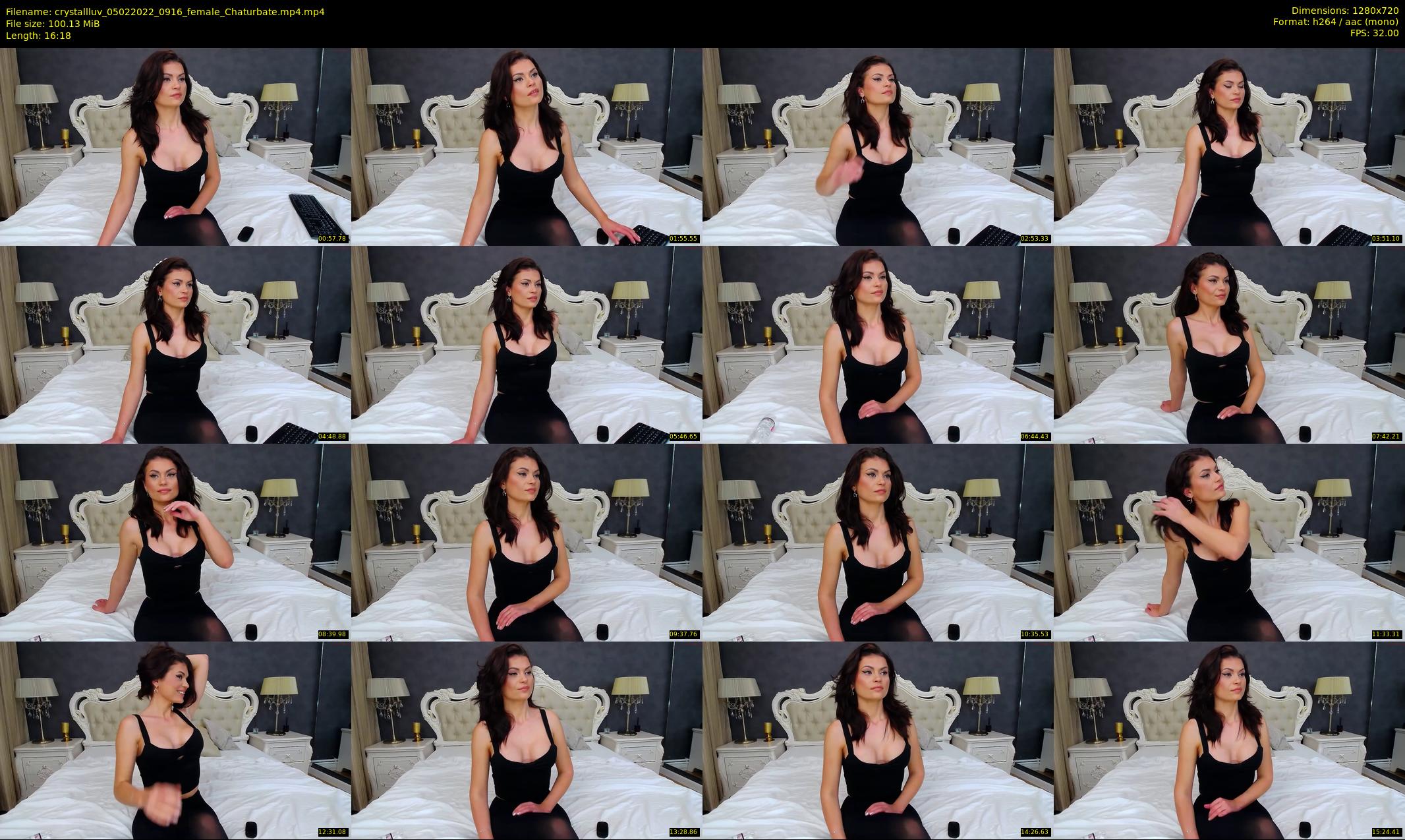 crystallluv — 17 minute Chaturbate female cam show recording, 720p, Feb 5, 2022