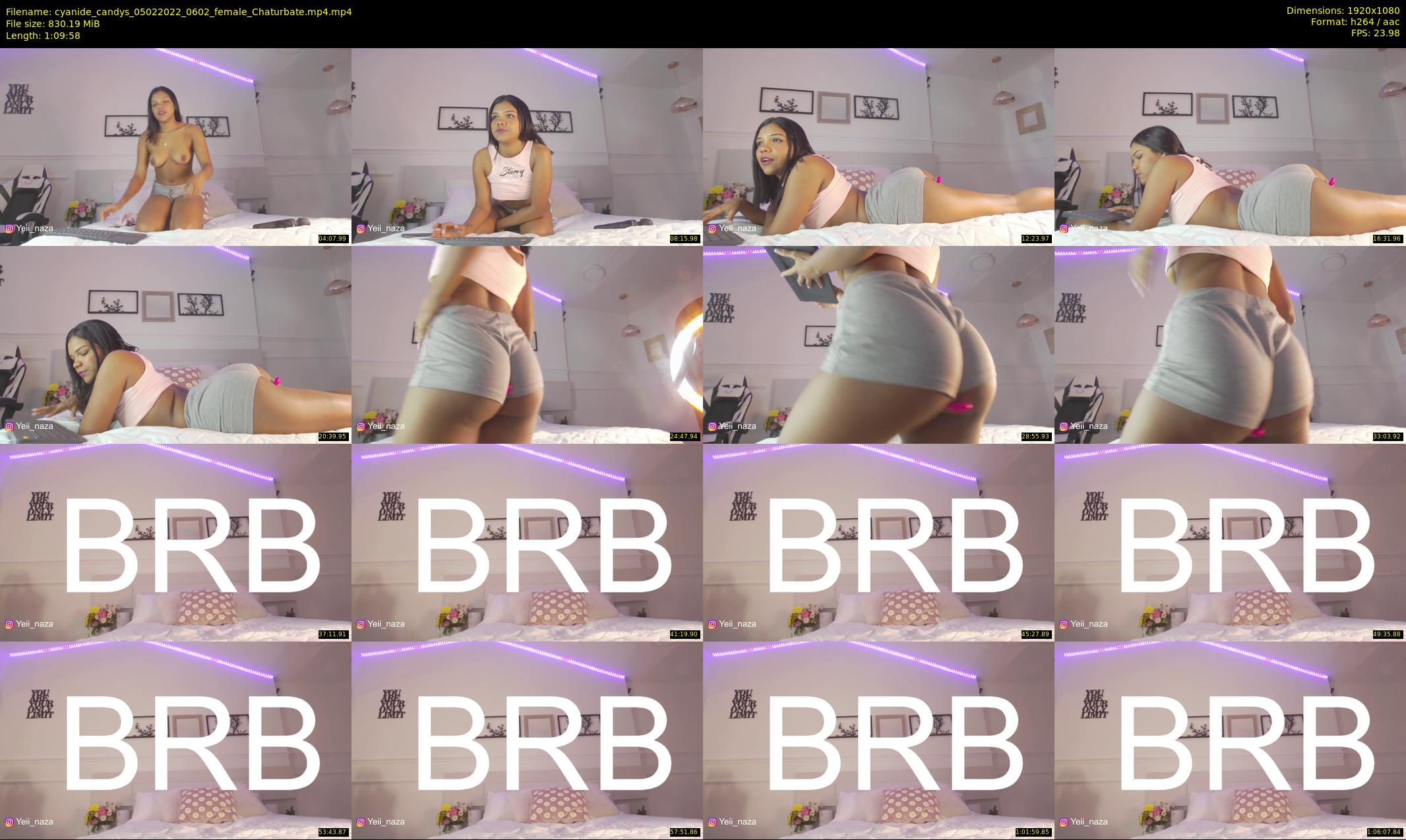 cyanide_candys — 70 minute Chaturbate female cam show recording, 1080p, Feb 5, 2022