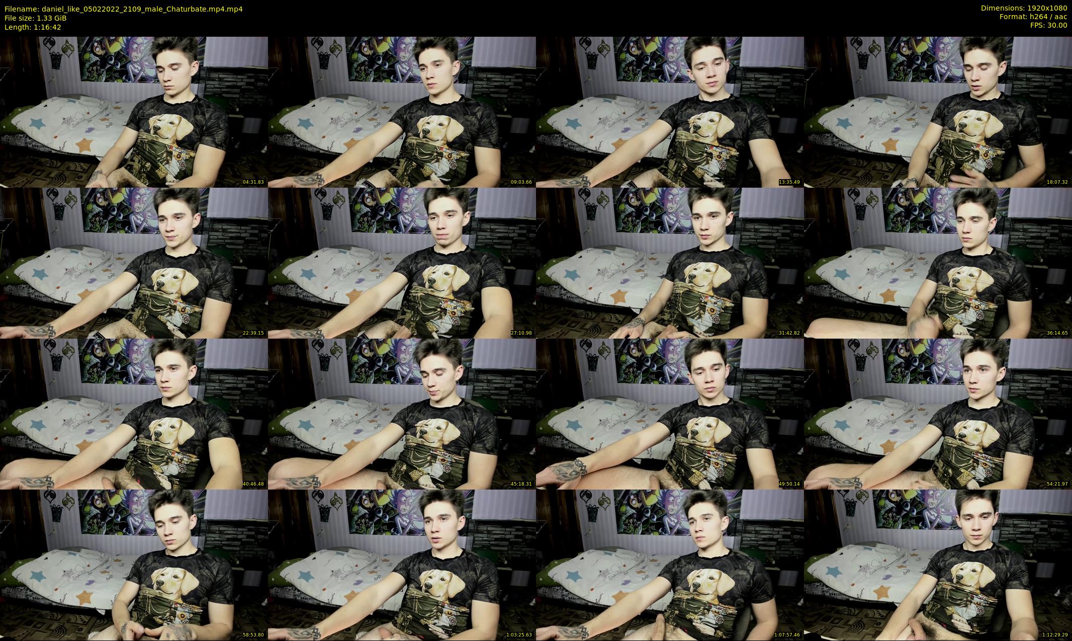daniel_like — 77 minute Chaturbate male cam show recording, 1080p, Feb 5, 2022