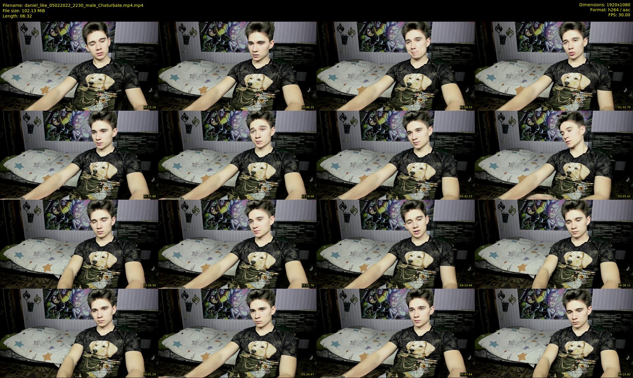 daniel_like — 7 minute Chaturbate male cam show recording, 1080p, Feb 5, 2022