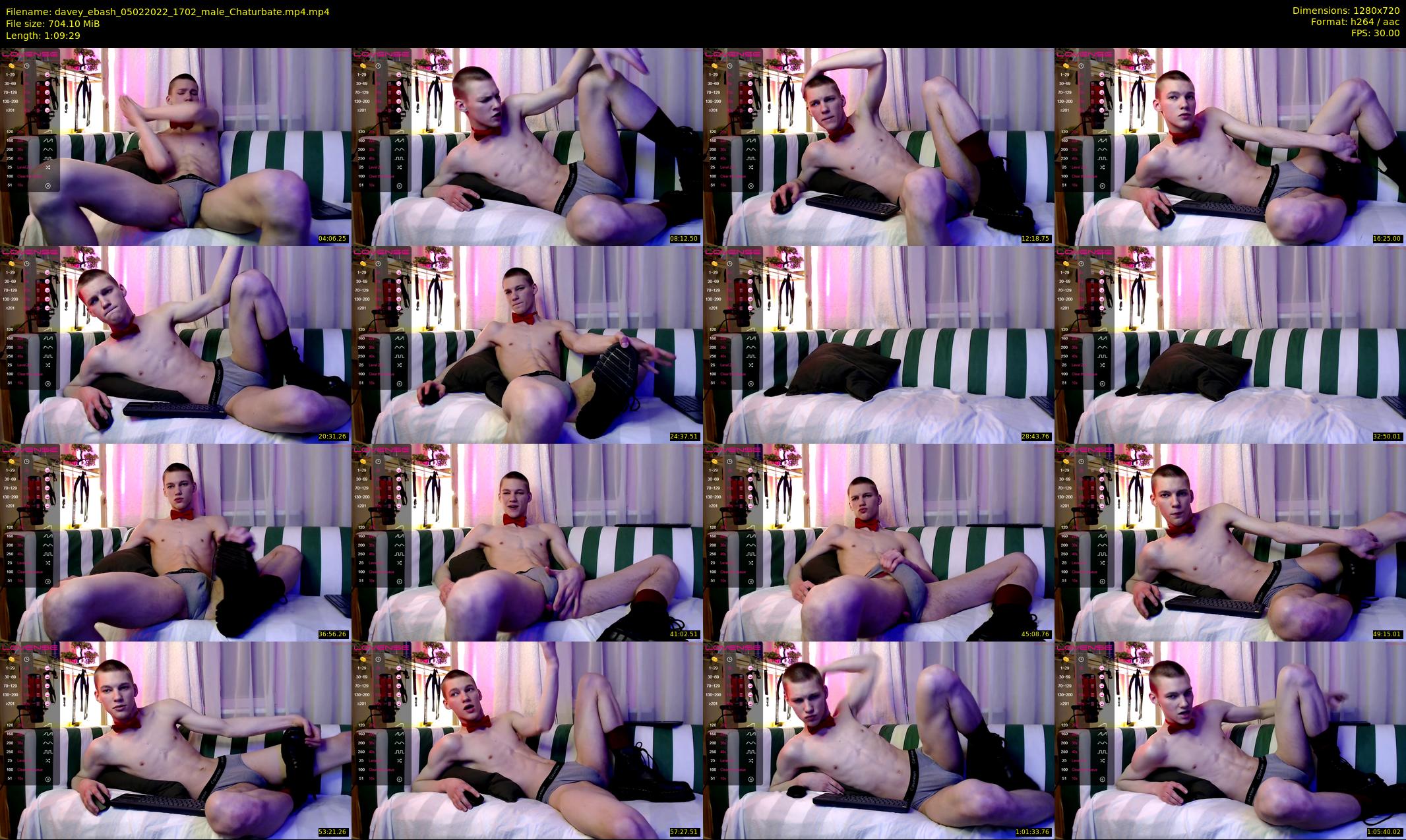 davey_ebash — 70 minute Chaturbate male cam show recording, 720p, Feb 5, 2022