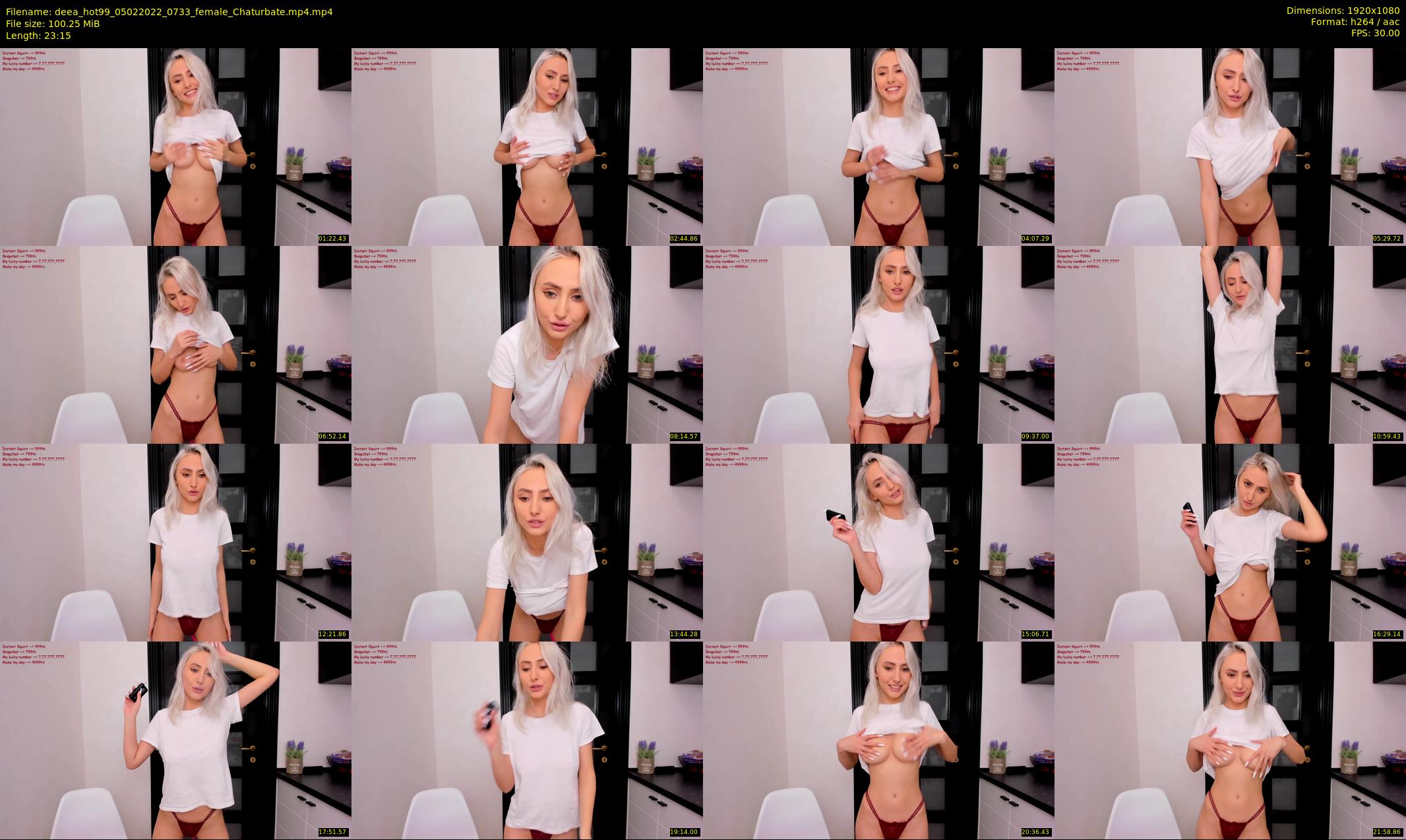 deea_hot99 — 24 minute Chaturbate female cam show recording, 1080p, Feb 5, 2022