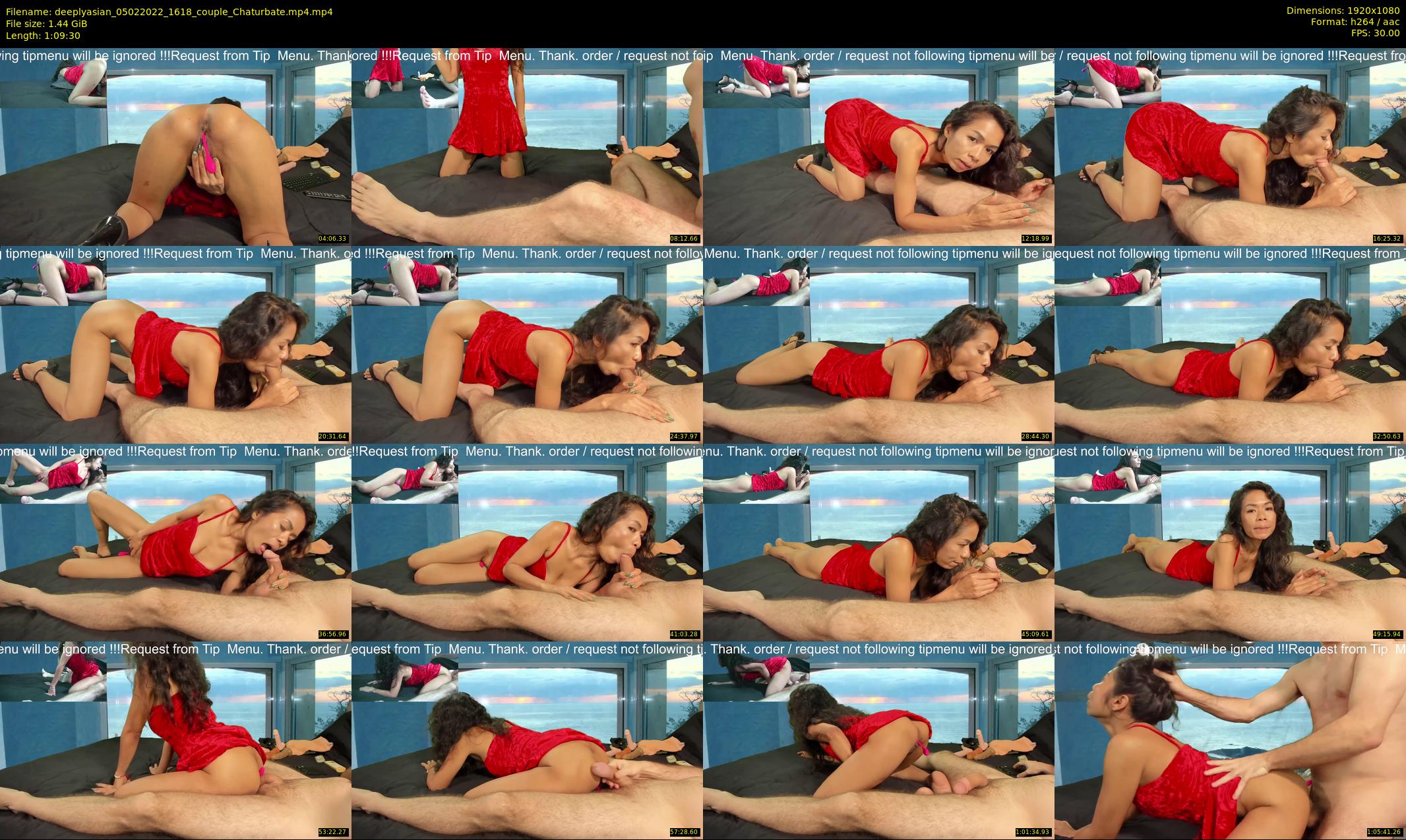 deeplyasian — 70 minute Chaturbate couple cam show recording, 1080p, Feb 5, 2022