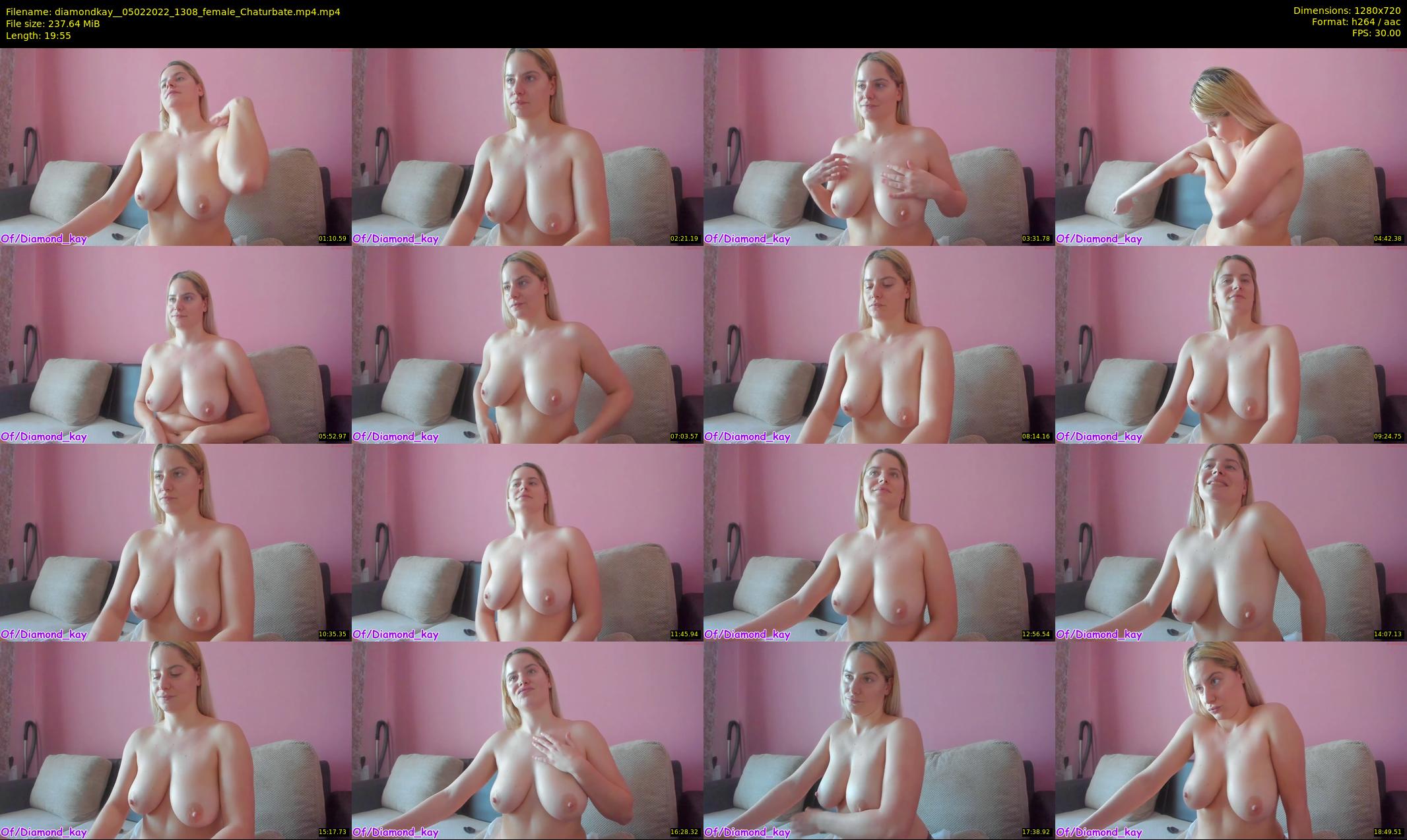 diamondkay_ — 20 minute Chaturbate female cam show recording, 720p, Feb 5, 2022