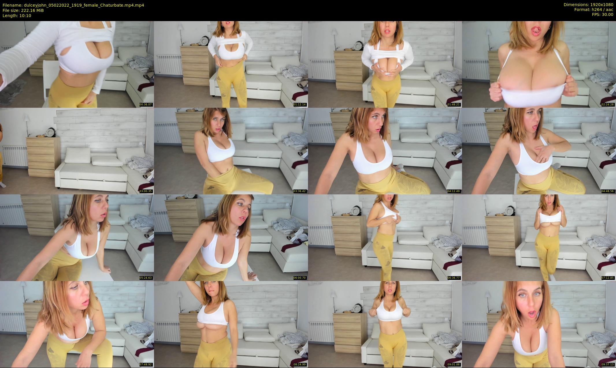 dulceyjohn — 11 minute Chaturbate female cam show recording, 1080p, Feb 5, 2022