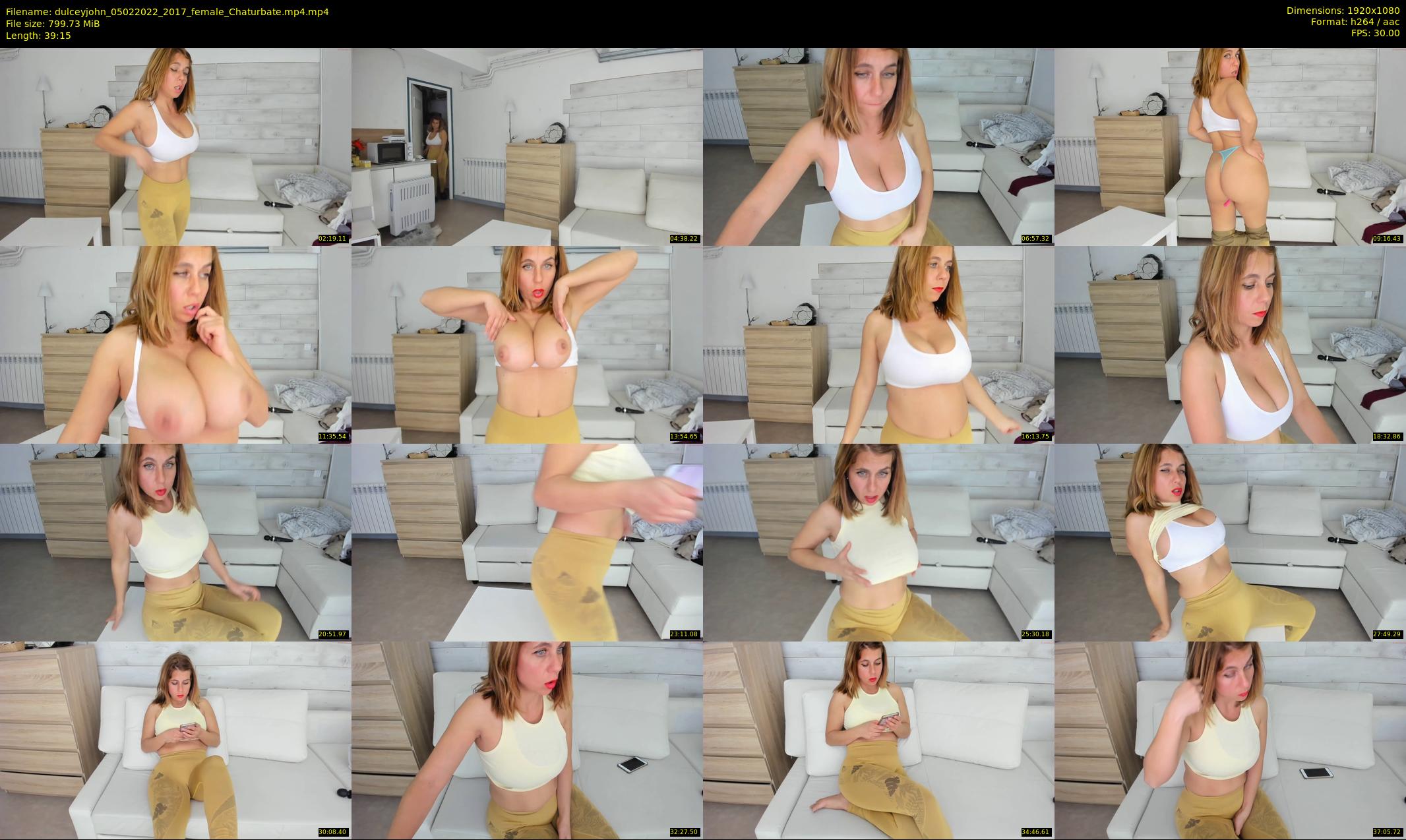 dulceyjohn — 40 minute Chaturbate female cam show recording, 1080p, Feb 5, 2022