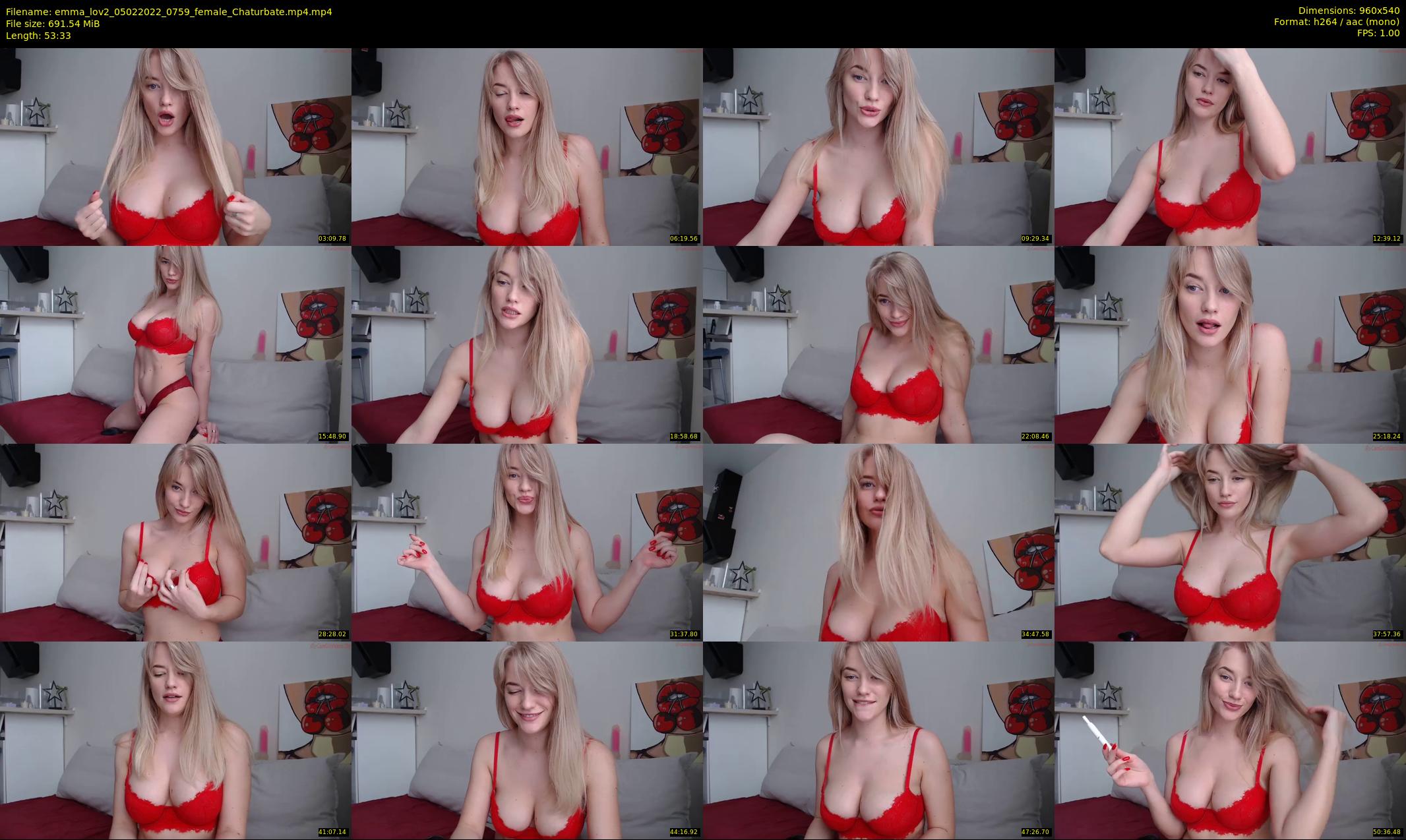 emma_lov2 — 54 minute Chaturbate female cam show recording, 480p, Feb 5, 2022