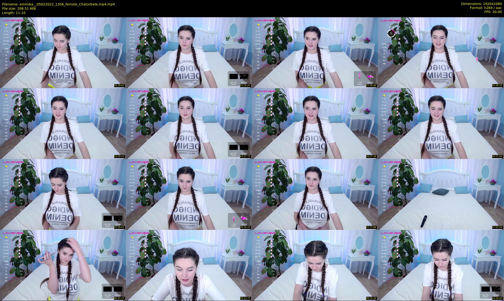 emmika_ — 12 minute Chaturbate female cam show recording, 1080p, Feb 5, 2022