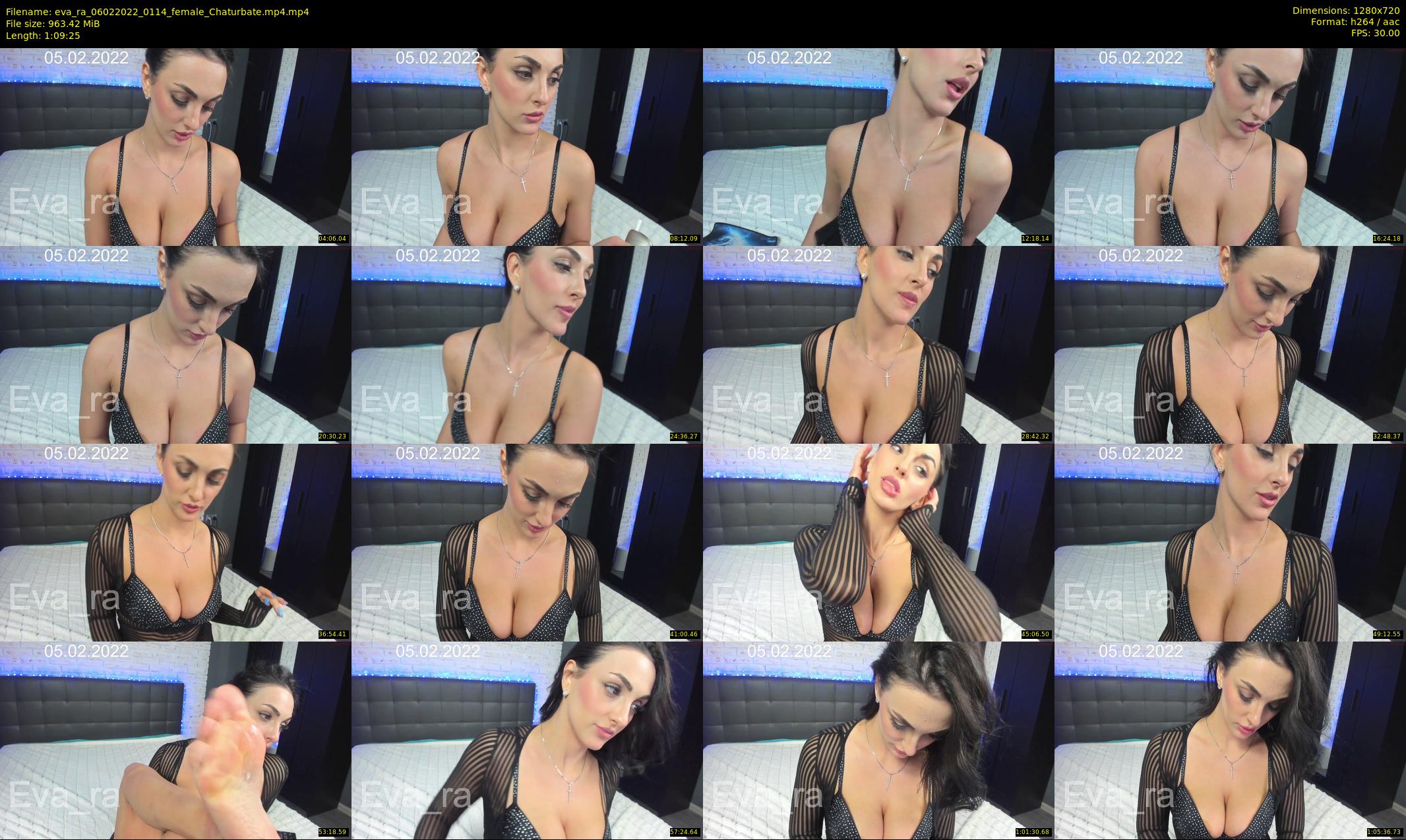 eva_ra — 70 minute Chaturbate female cam show recording, 720p, Feb 6, 2022