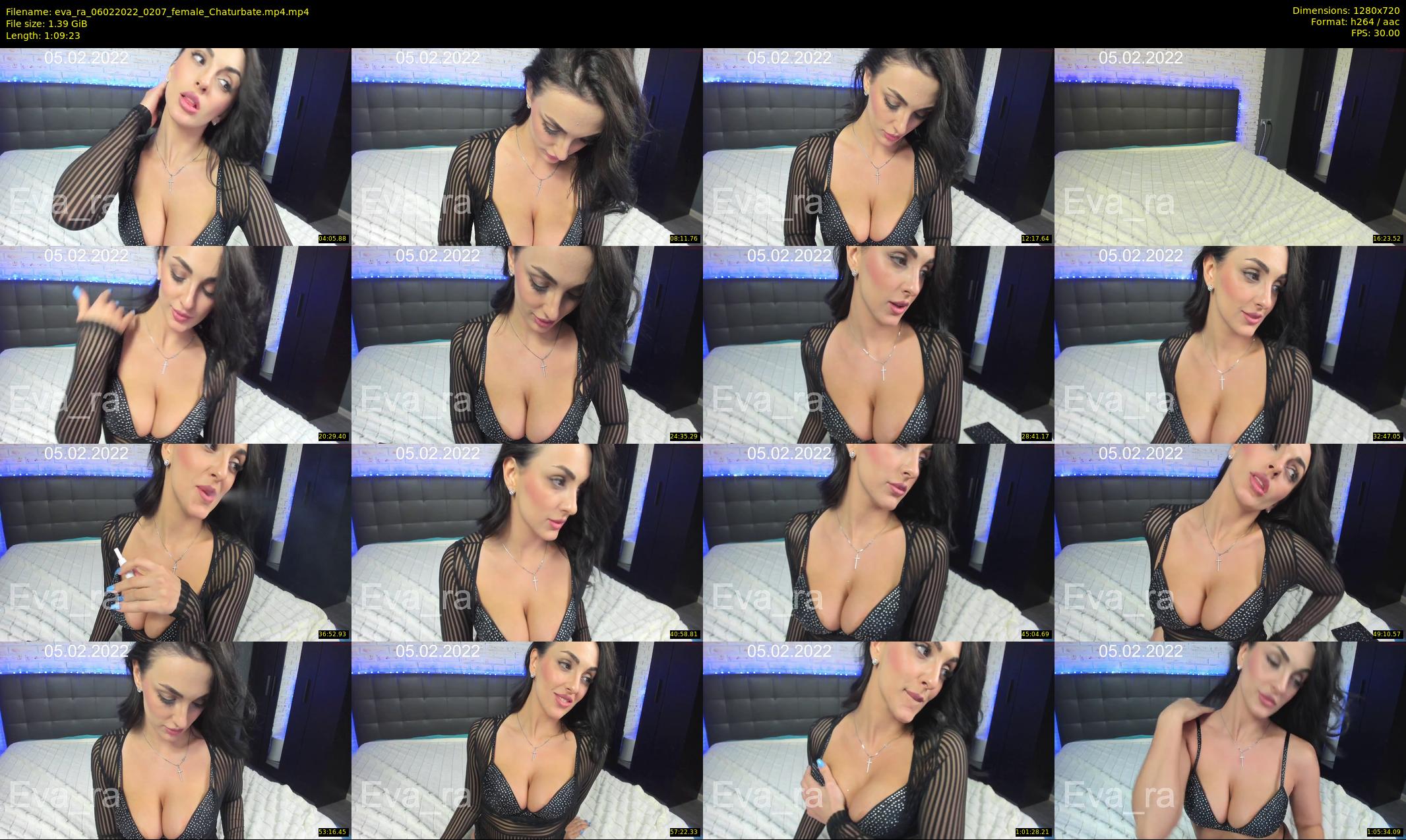 eva_ra — 70 minute Chaturbate female cam show recording, 720p, Feb 6, 2022