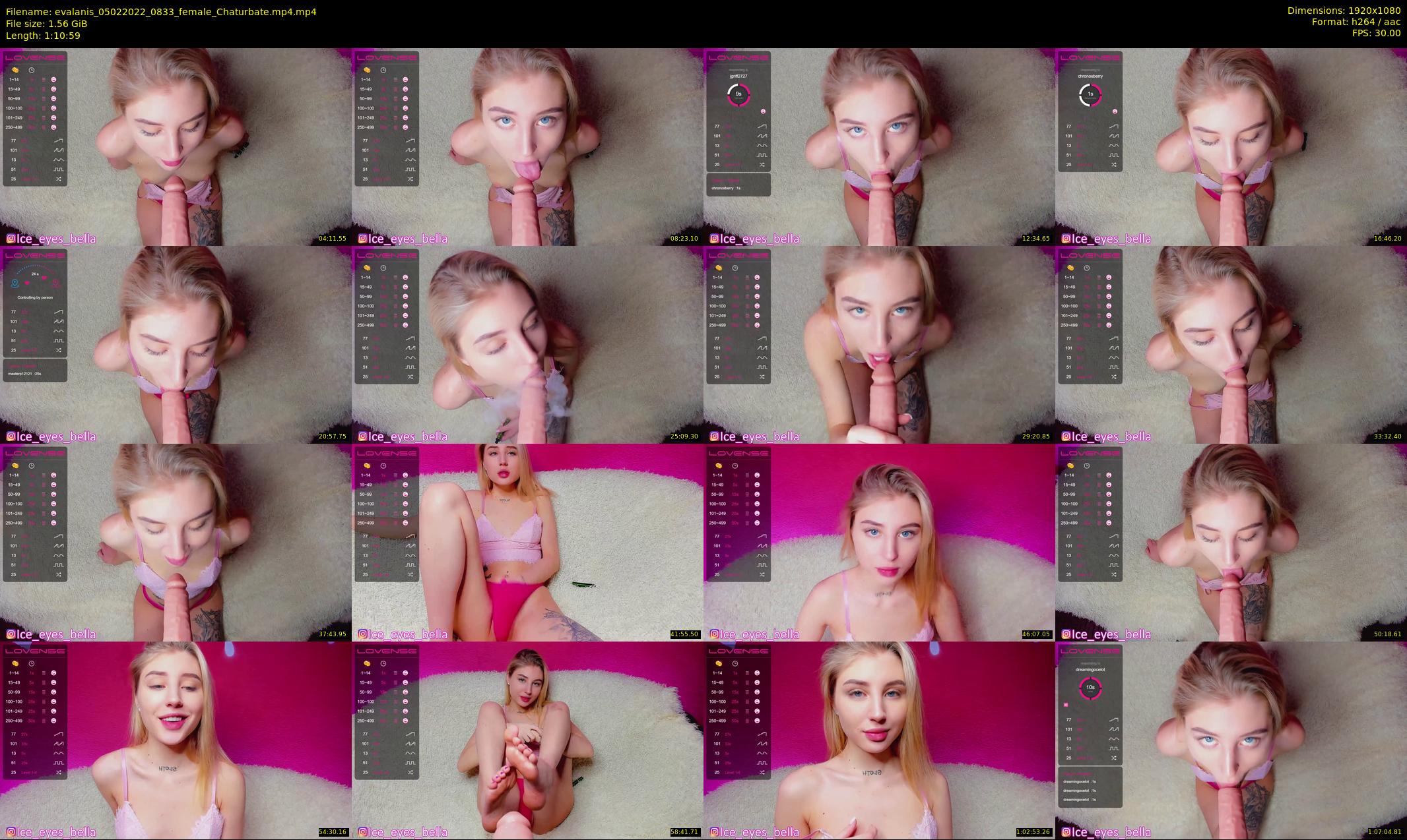 evalanis — 71 minute Chaturbate couple cam show recording, 1080p, Feb 5, 2022