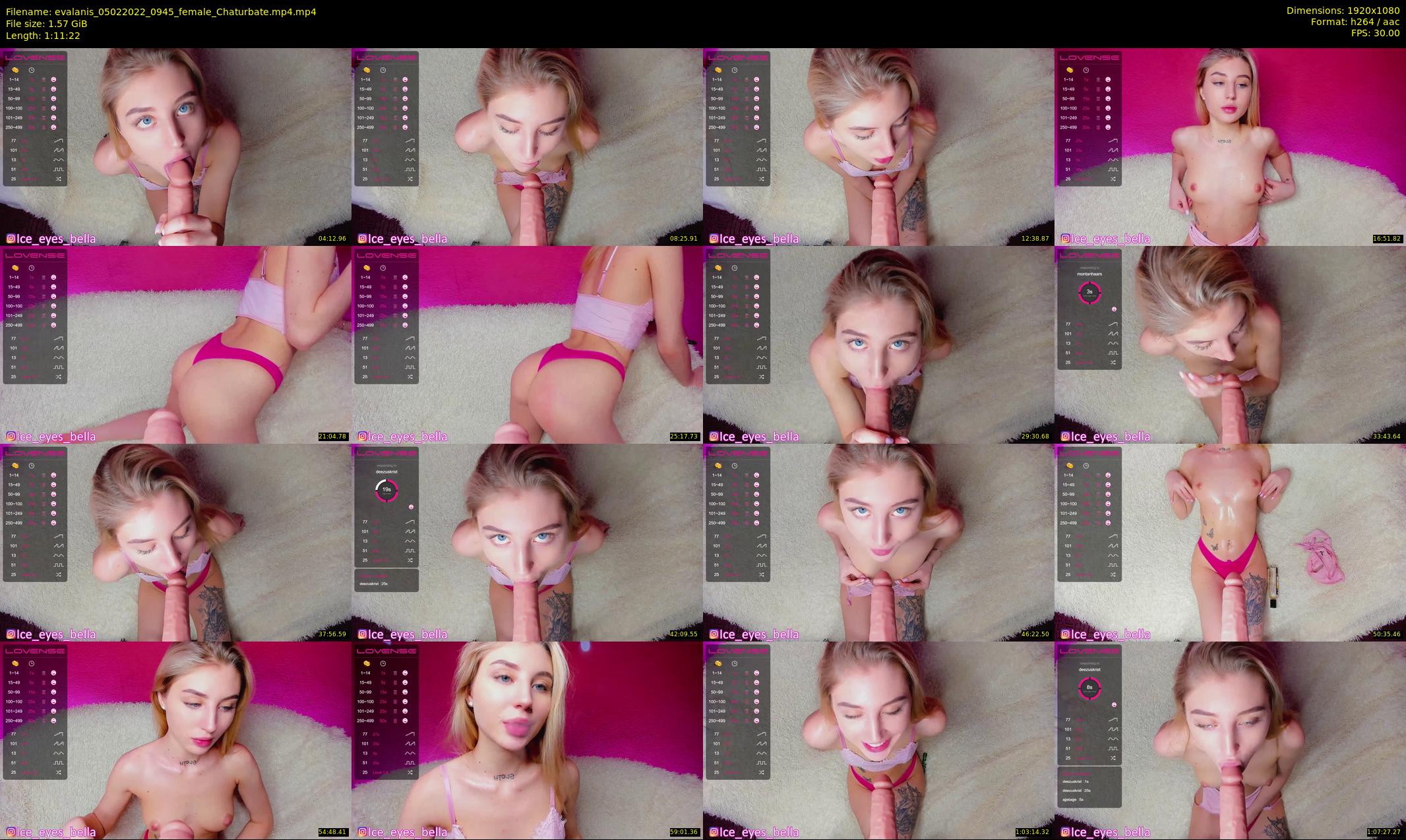 evalanis — 72 minute Chaturbate couple cam show recording, 1080p, Feb 5, 2022