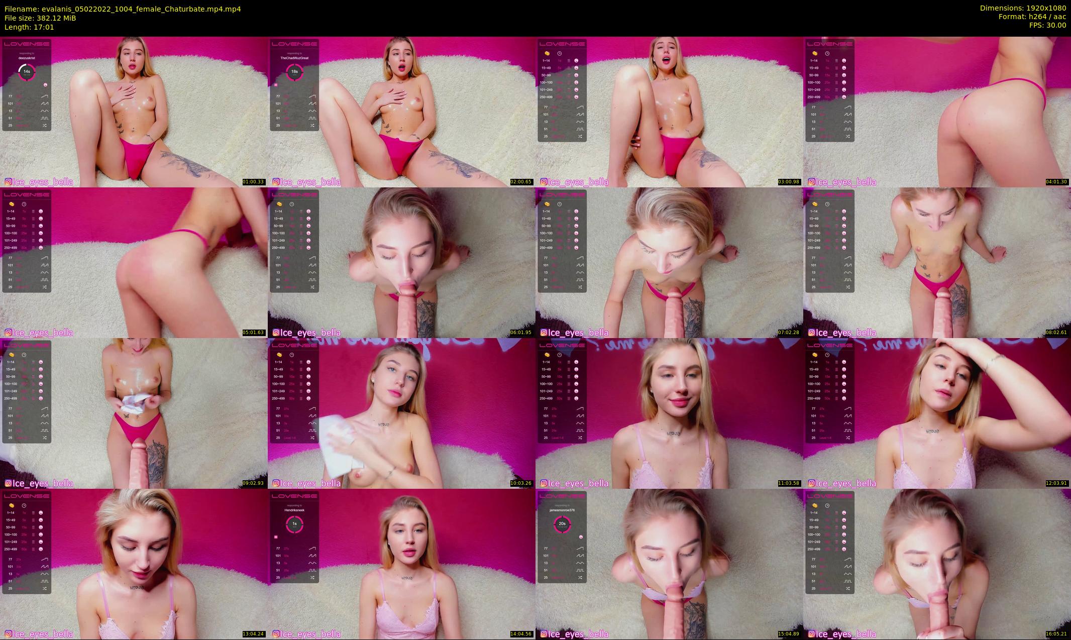 evalanis — 18 minute Chaturbate couple cam show recording, 1080p, Feb 5, 2022