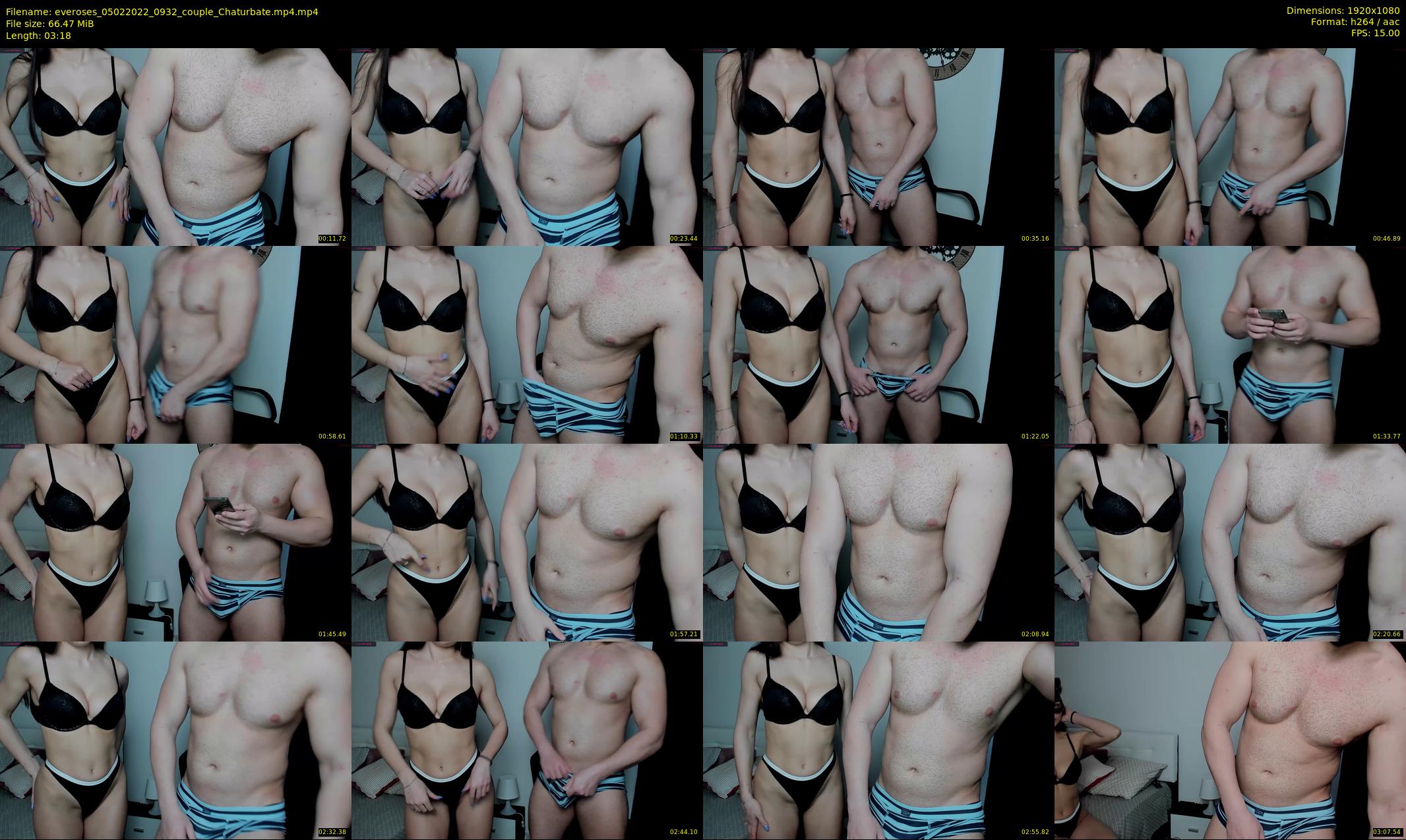 everoses — 4 minute Chaturbate couple cam show recording, 1080p, Feb 5, 2022