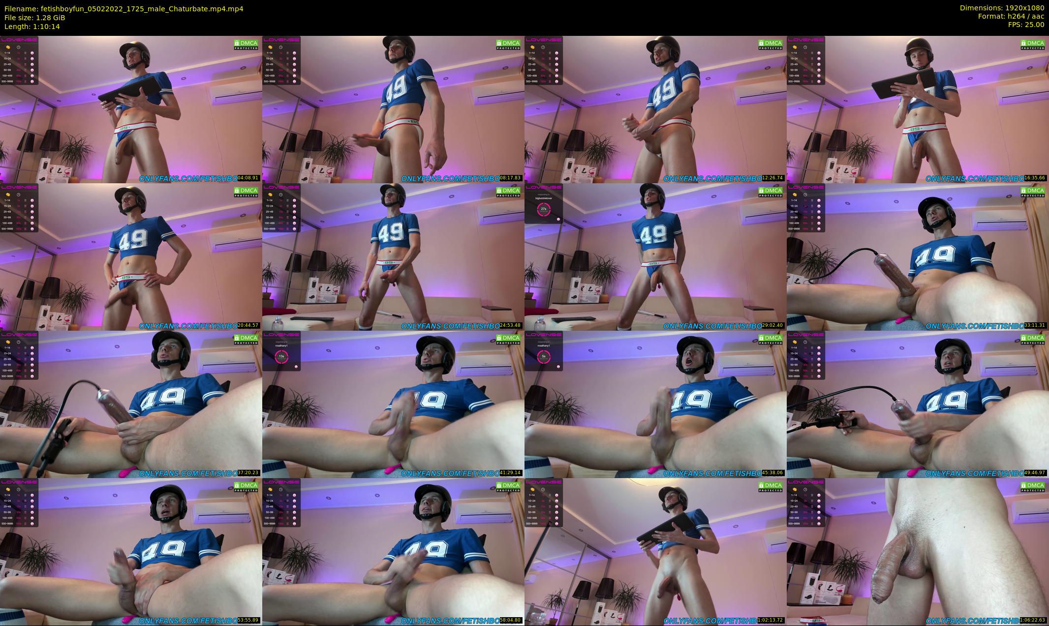 fetishboyfun — 71 minute Chaturbate male cam show recording, 1080p, Feb 5, 2022