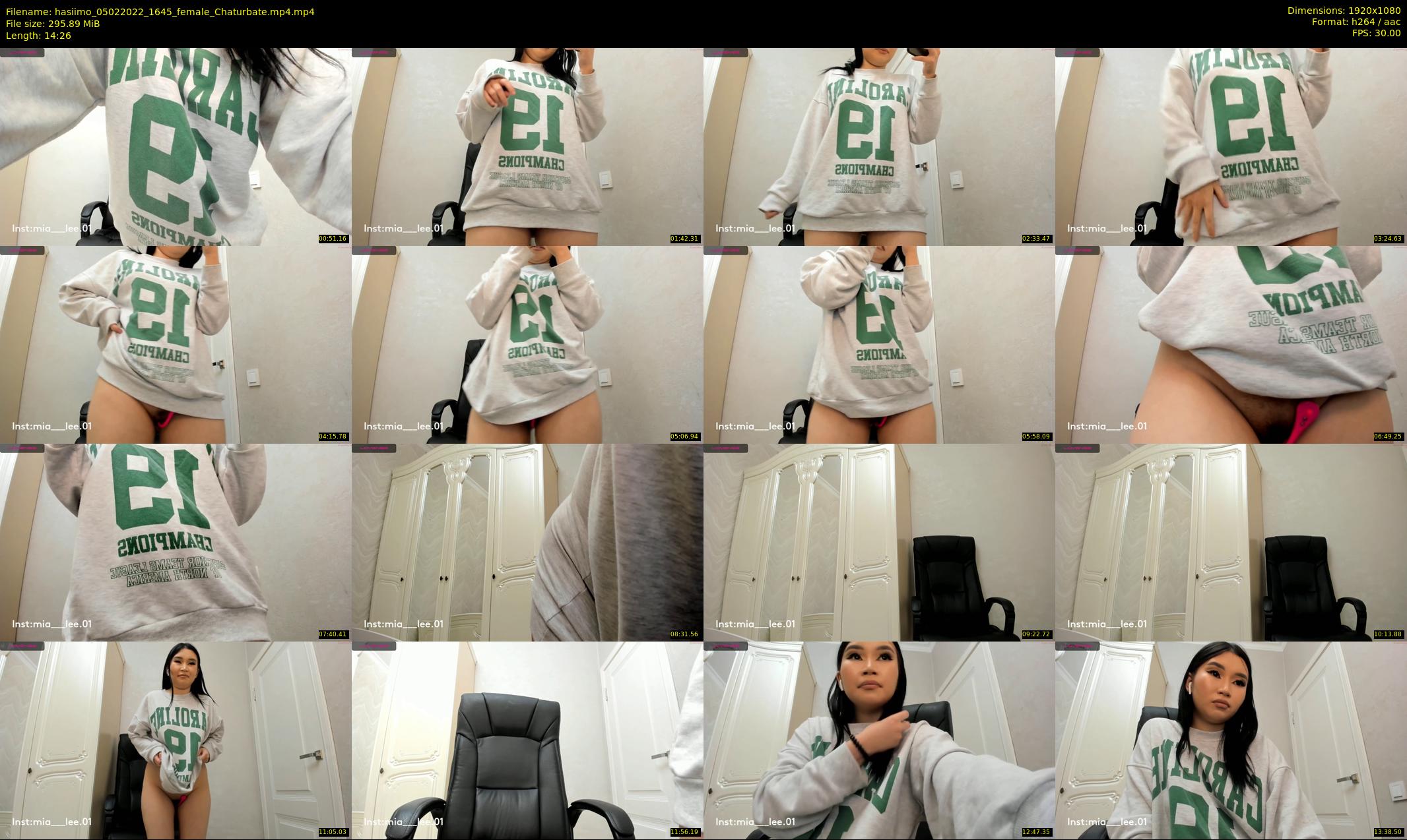 hasiimo — 15 minute Chaturbate female cam show recording, 1080p, Feb 5, 2022