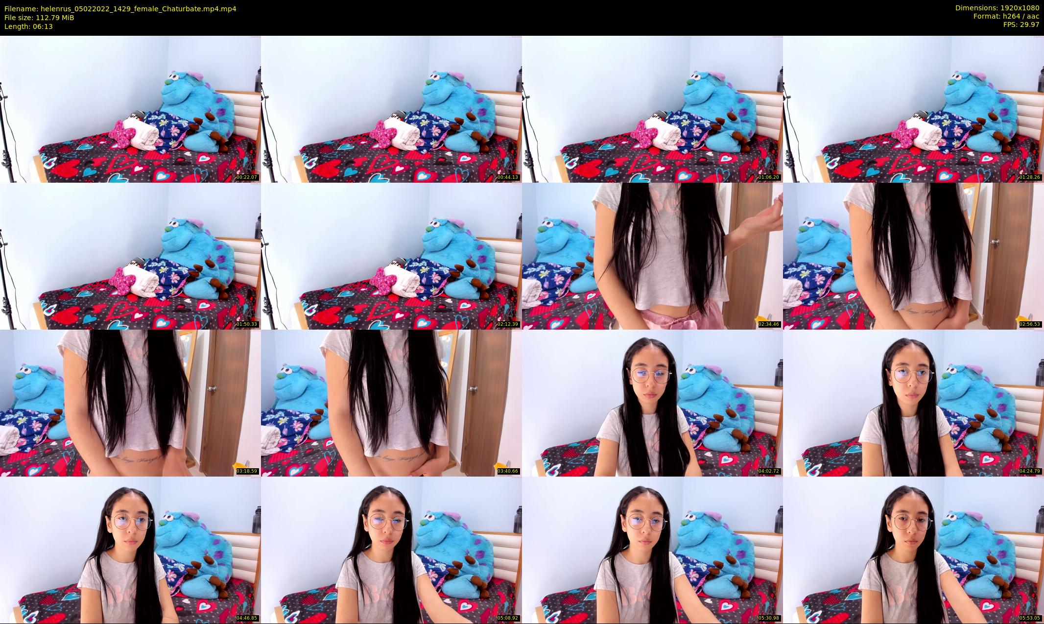 helenrus — 7 minute Chaturbate female cam show recording, 1080p, Feb 5, 2022