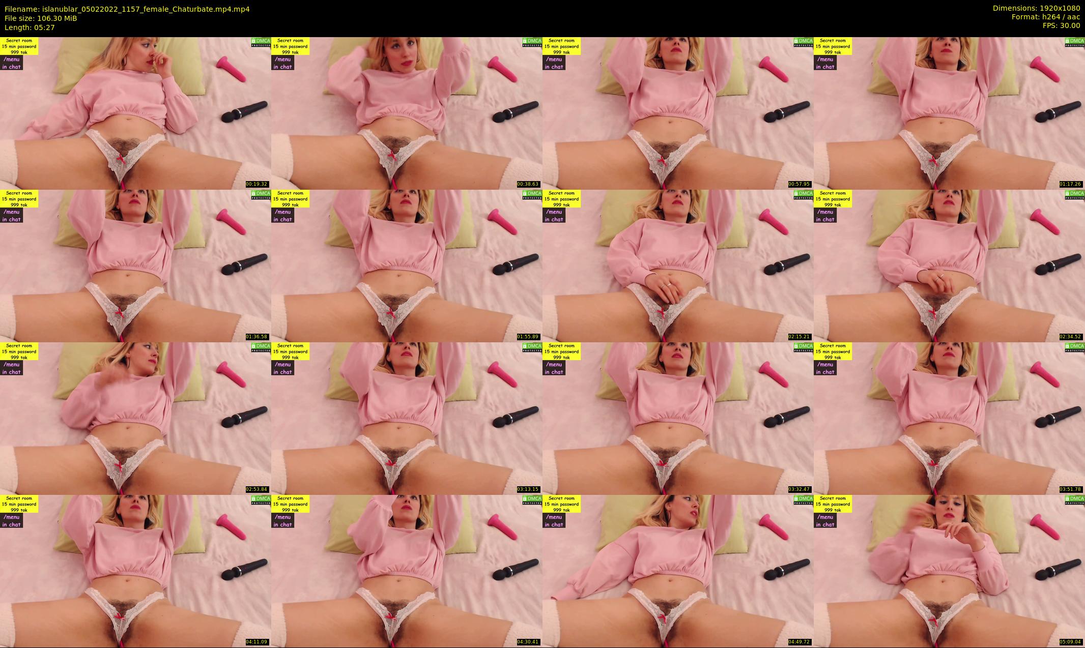 islanublar — 6 minute Chaturbate female cam show recording, 1080p, Feb 5, 2022