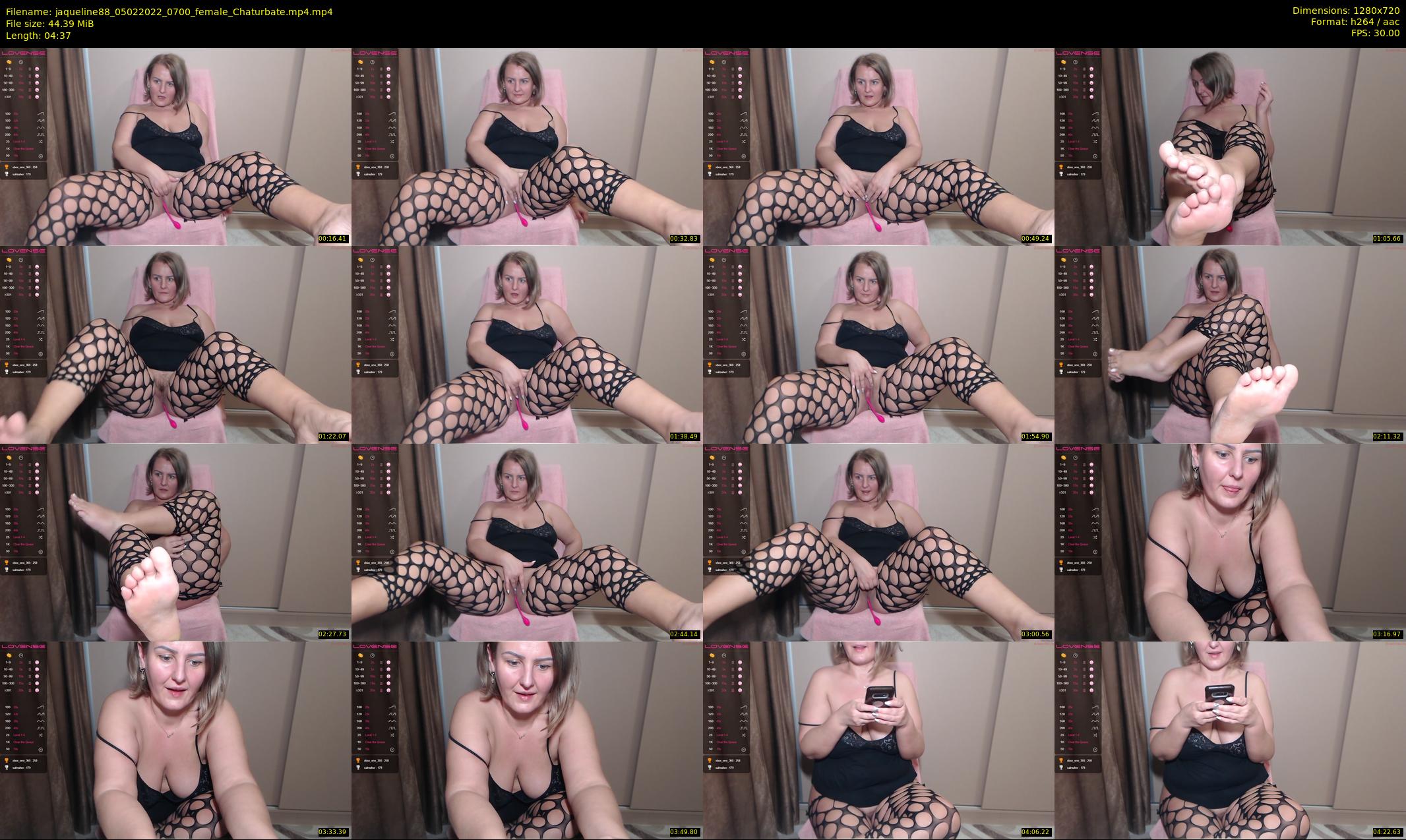 jaqueline88 — 5 minute Chaturbate female cam show recording, 720p, Feb 5, 2022
