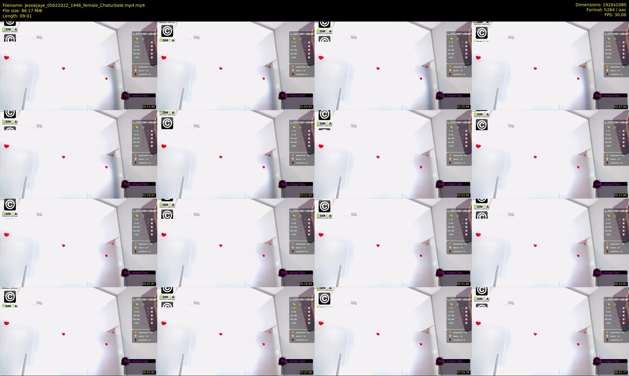 jessiejaye — 10 minute Chaturbate female cam show recording, 1080p, Feb 5, 2022