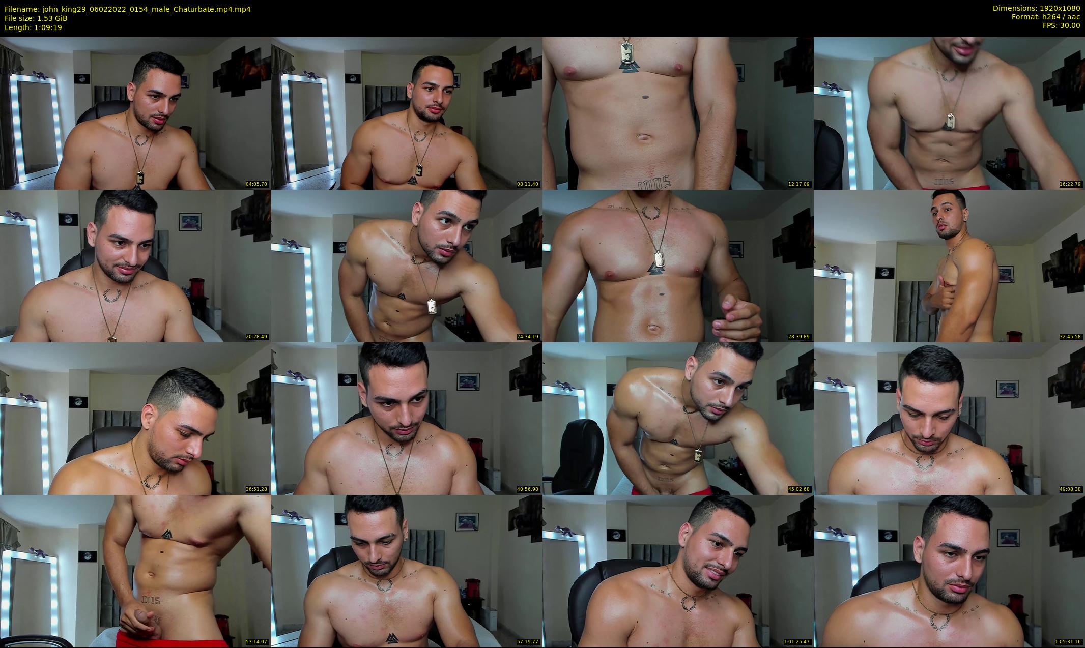 john_king29 — 70 minute Chaturbate male cam show recording, 1080p, Feb 6, 2022