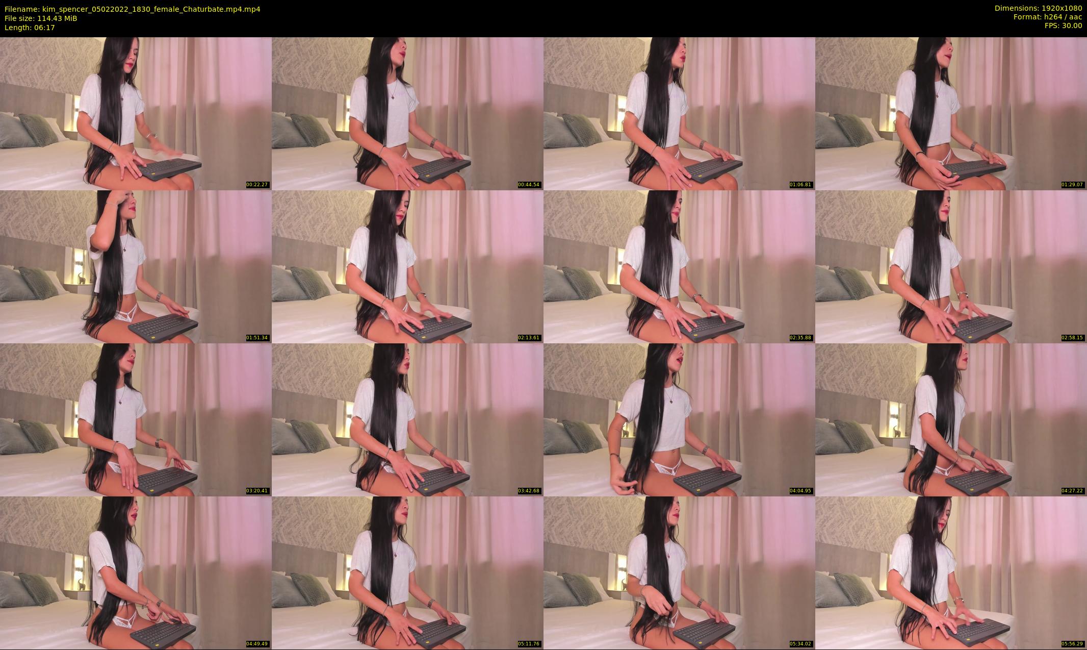 kim_spencer — 7 minute Chaturbate female cam show recording, 1080p, Feb 5, 2022