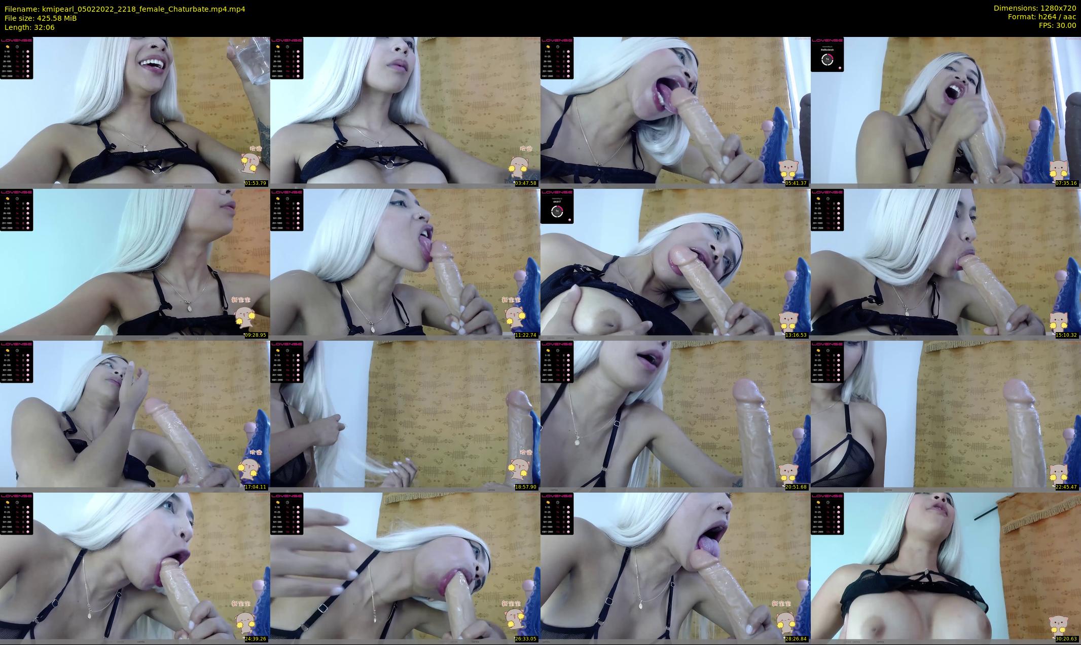 kmipearl — 33 minute Chaturbate female cam show recording, 720p, Feb 5, 2022