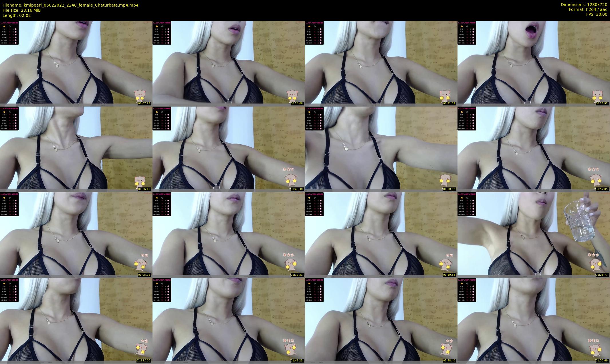 kmipearl — 3 minute Chaturbate female cam show recording, 720p, Feb 5, 2022