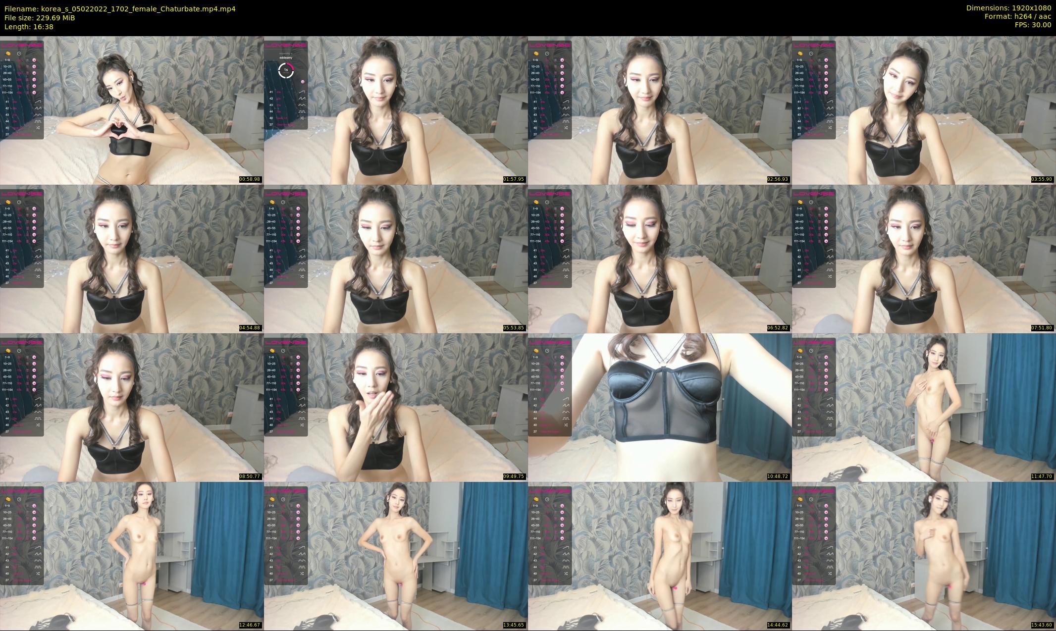 korea_s — 17 minute Chaturbate female cam show recording, 1080p, Feb 5, 2022