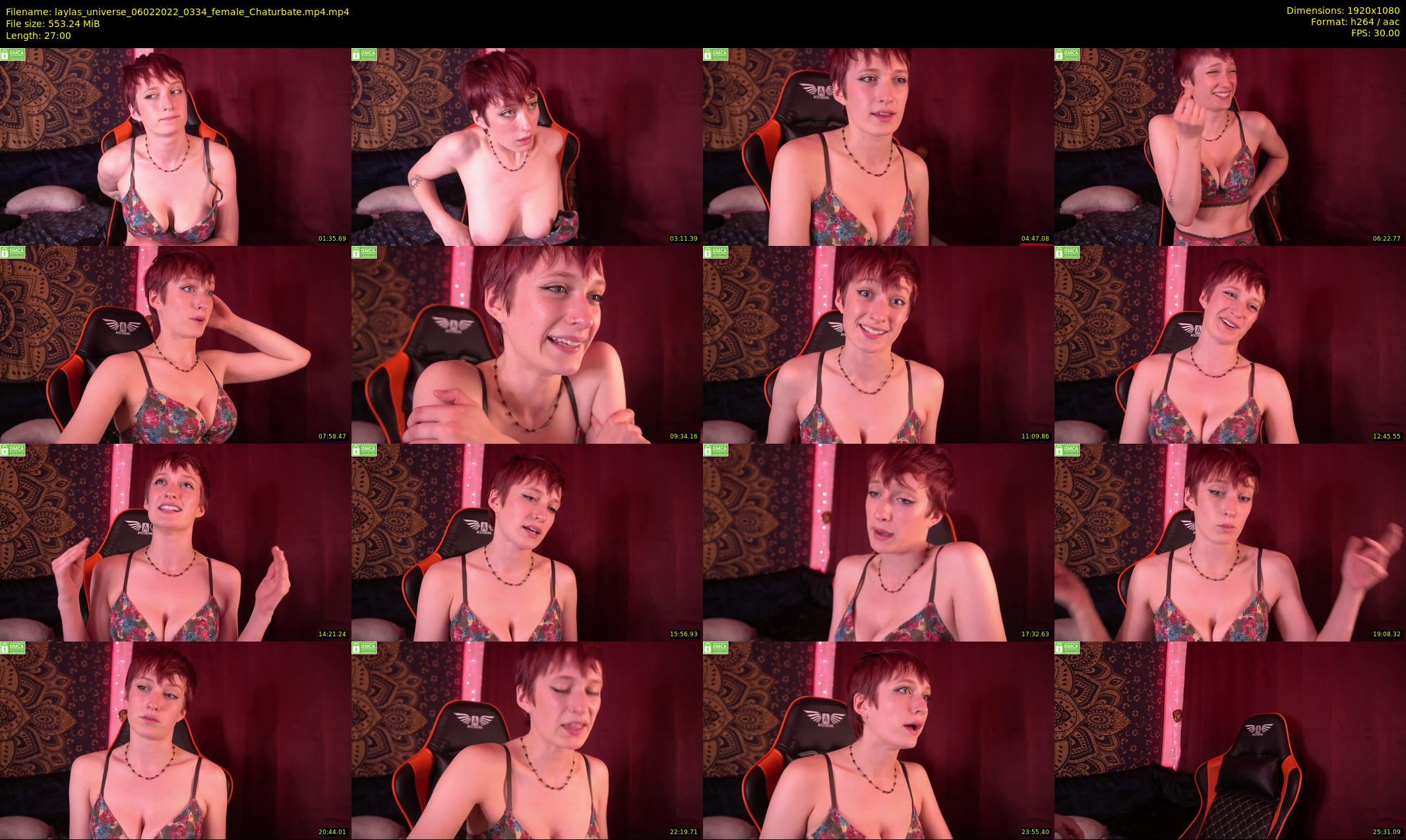 laylas_universe — 27 minute Chaturbate female cam show recording, 1080p, Feb 6, 2022