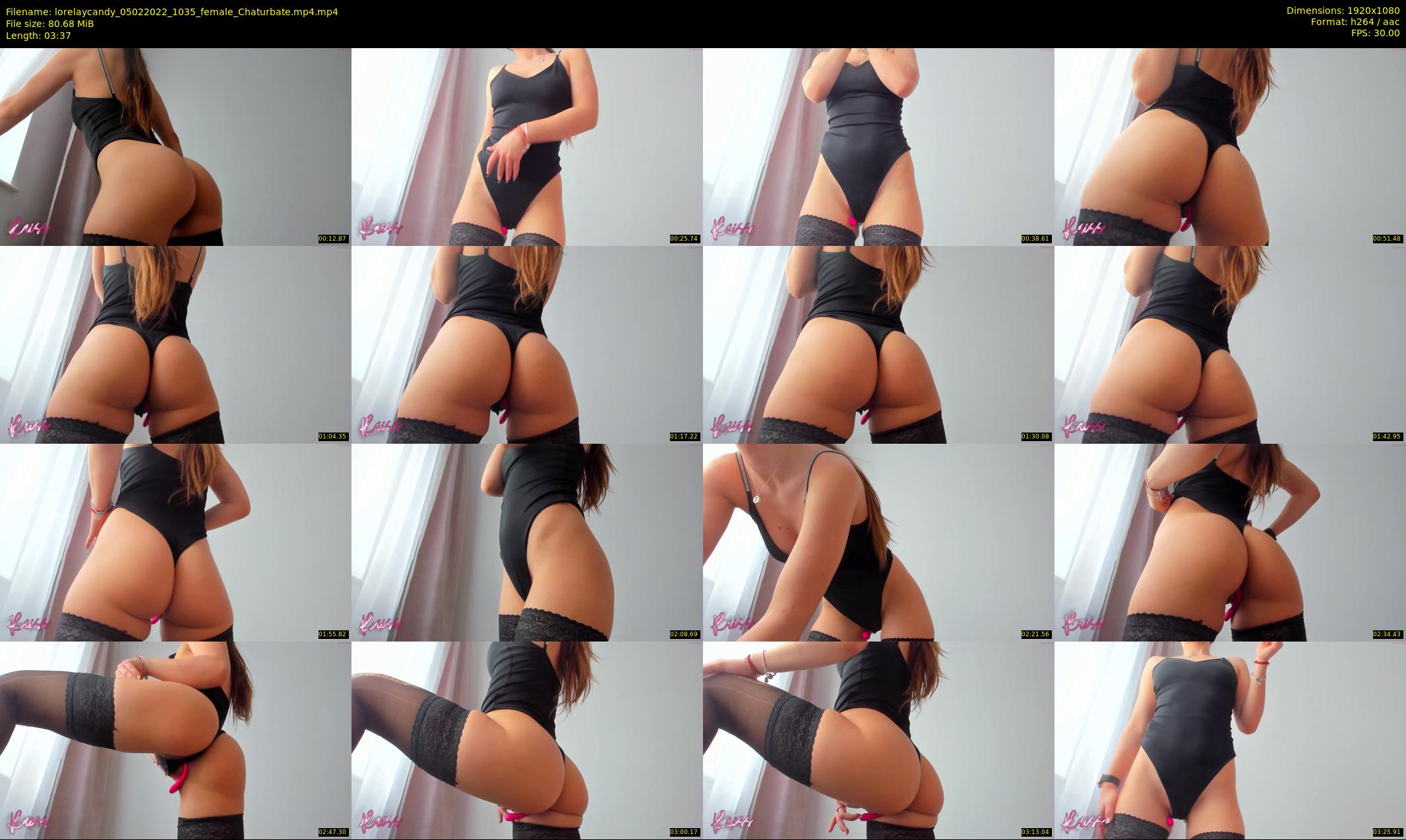 lorelaycandy — 4 minute Chaturbate female cam show recording, 1080p, Feb 5, 2022