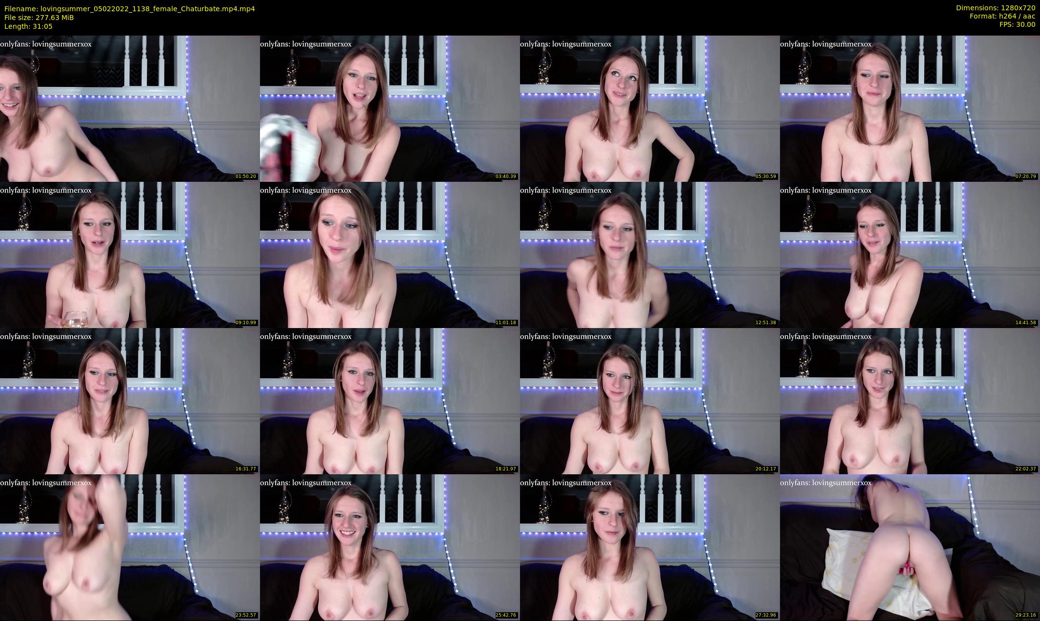 lovingsummer — 32 minute Chaturbate female cam show recording, 720p, Feb 5, 2022