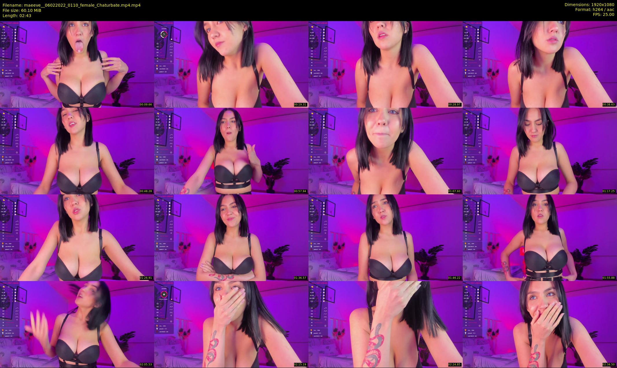 maeeve_ — 3 minute Chaturbate female cam show recording, 1080p, Feb 6, 2022