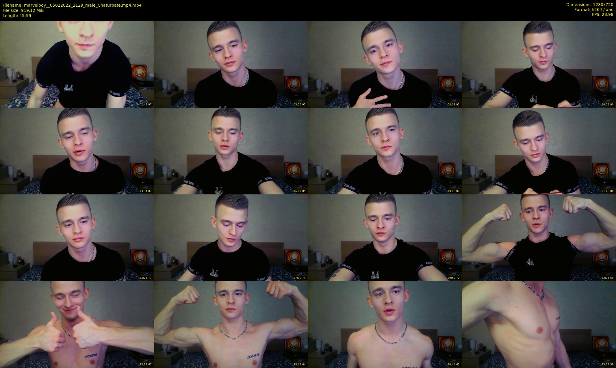marvelboy_ — 46 minute Chaturbate male cam show recording, 720p, Feb 5, 2022