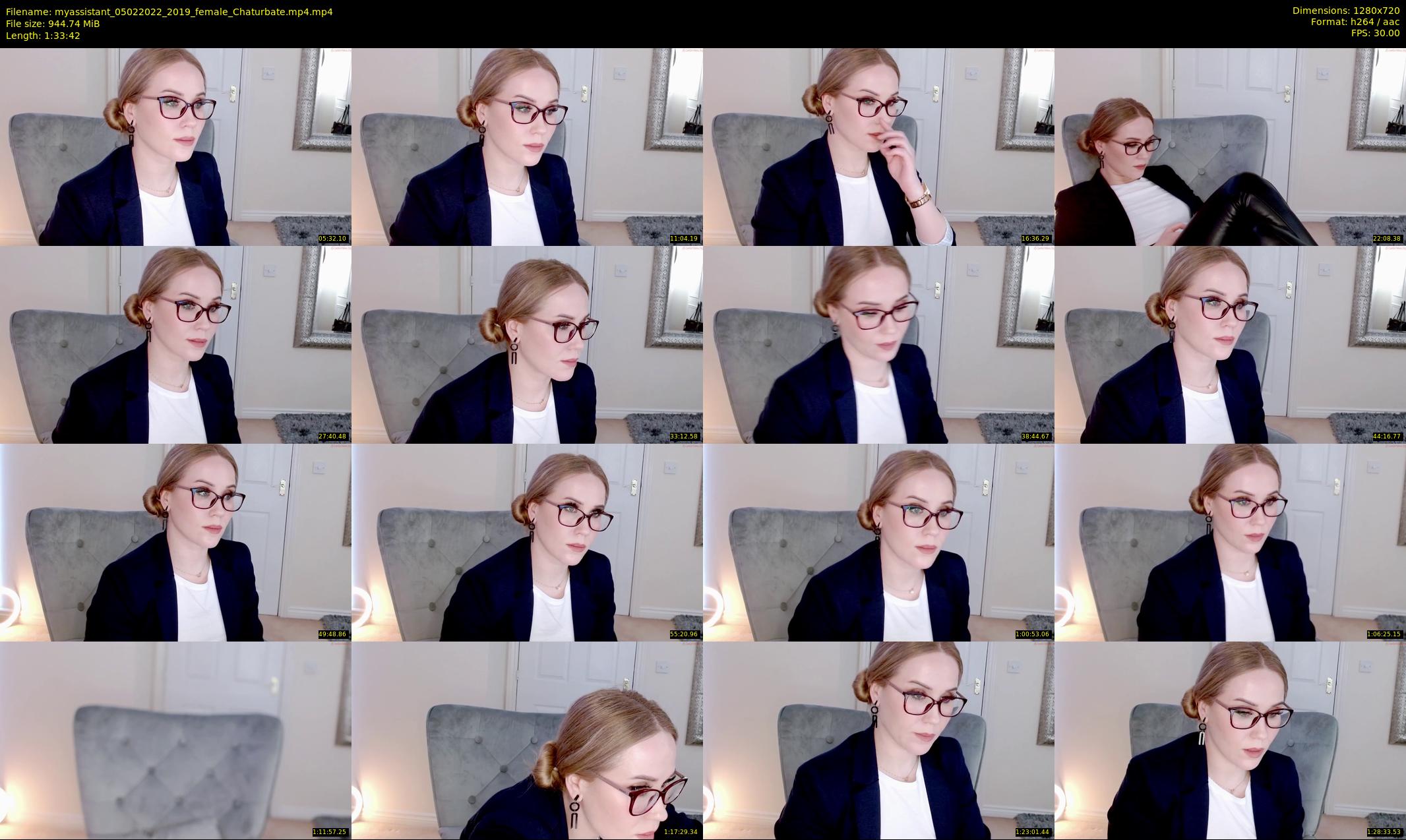 myassistant — 94 minute Chaturbate female cam show recording, 720p, Feb 5, 2022