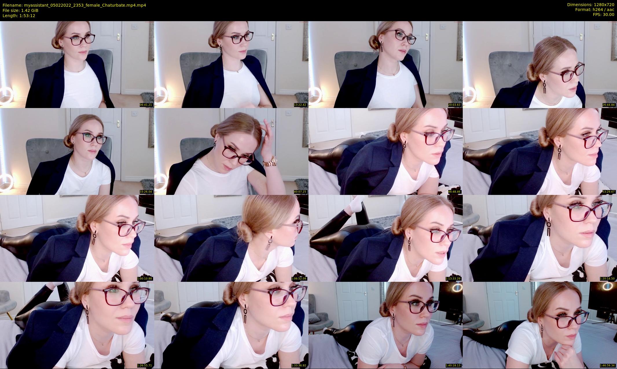 myassistant — 114 minute Chaturbate female cam show recording, 720p, Feb 5, 2022