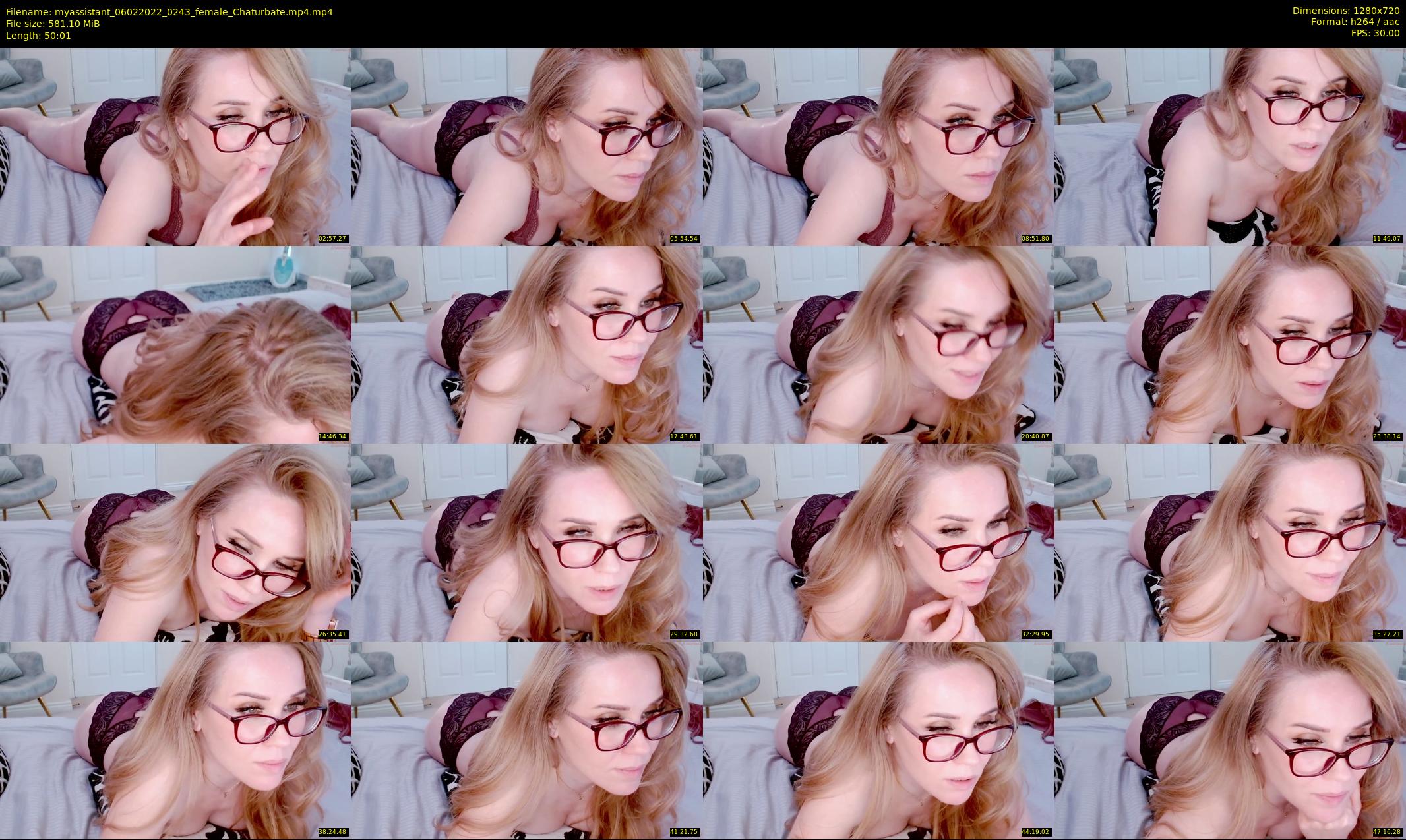 myassistant — 51 minute Chaturbate female cam show recording, 720p, Feb 6, 2022