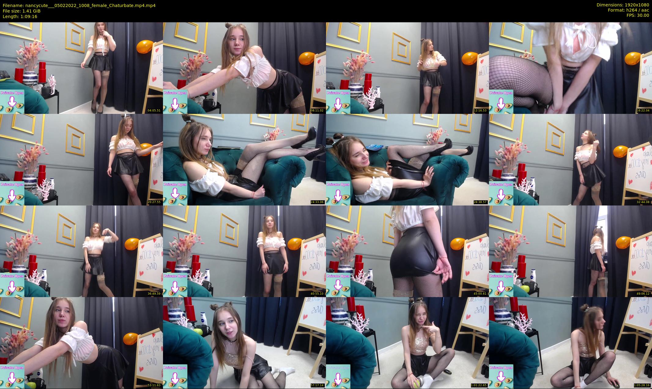 nancycute__ — 70 minute Chaturbate female cam show recording, 1080p, Feb 5, 2022