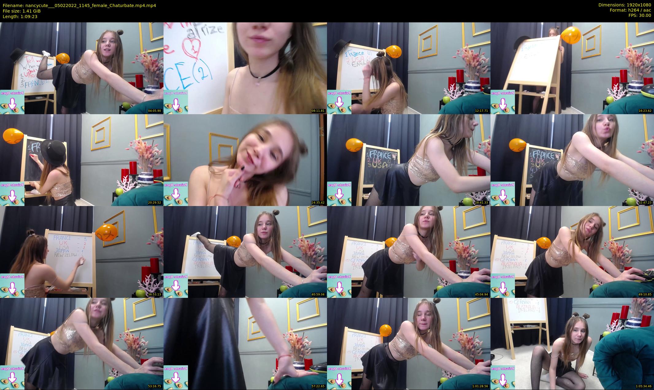 nancycute__ — 70 minute Chaturbate female cam show recording, 1080p, Feb 5, 2022