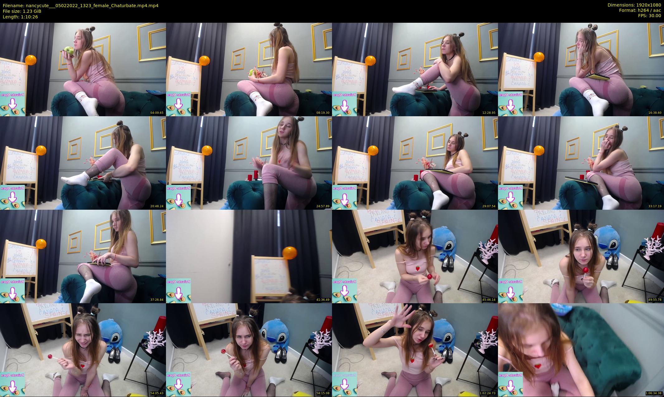 nancycute__ — 71 minute Chaturbate female cam show recording, 1080p, Feb 5, 2022