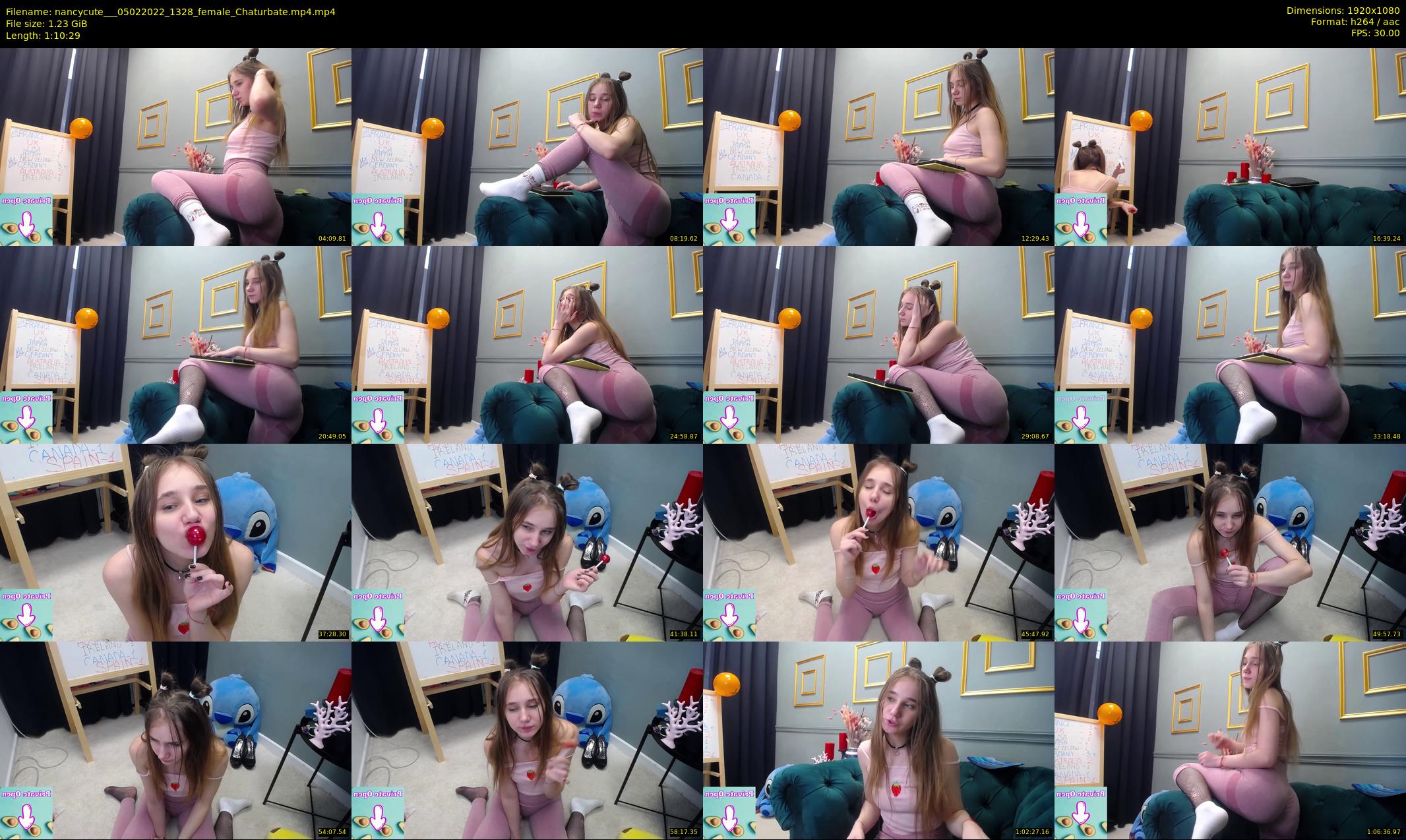 nancycute__ — 71 minute Chaturbate female cam show recording, 1080p, Feb 5, 2022