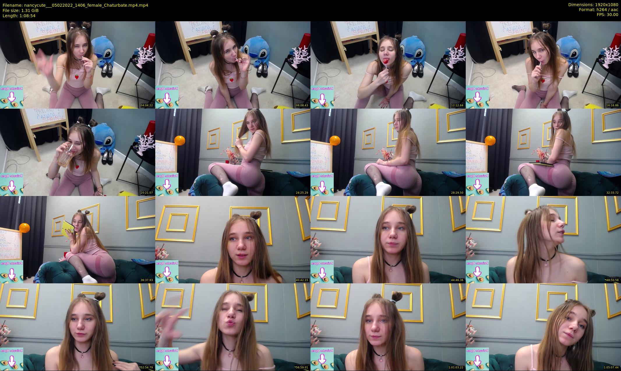 nancycute__ — 69 minute Chaturbate female cam show recording, 1080p, Feb 5, 2022