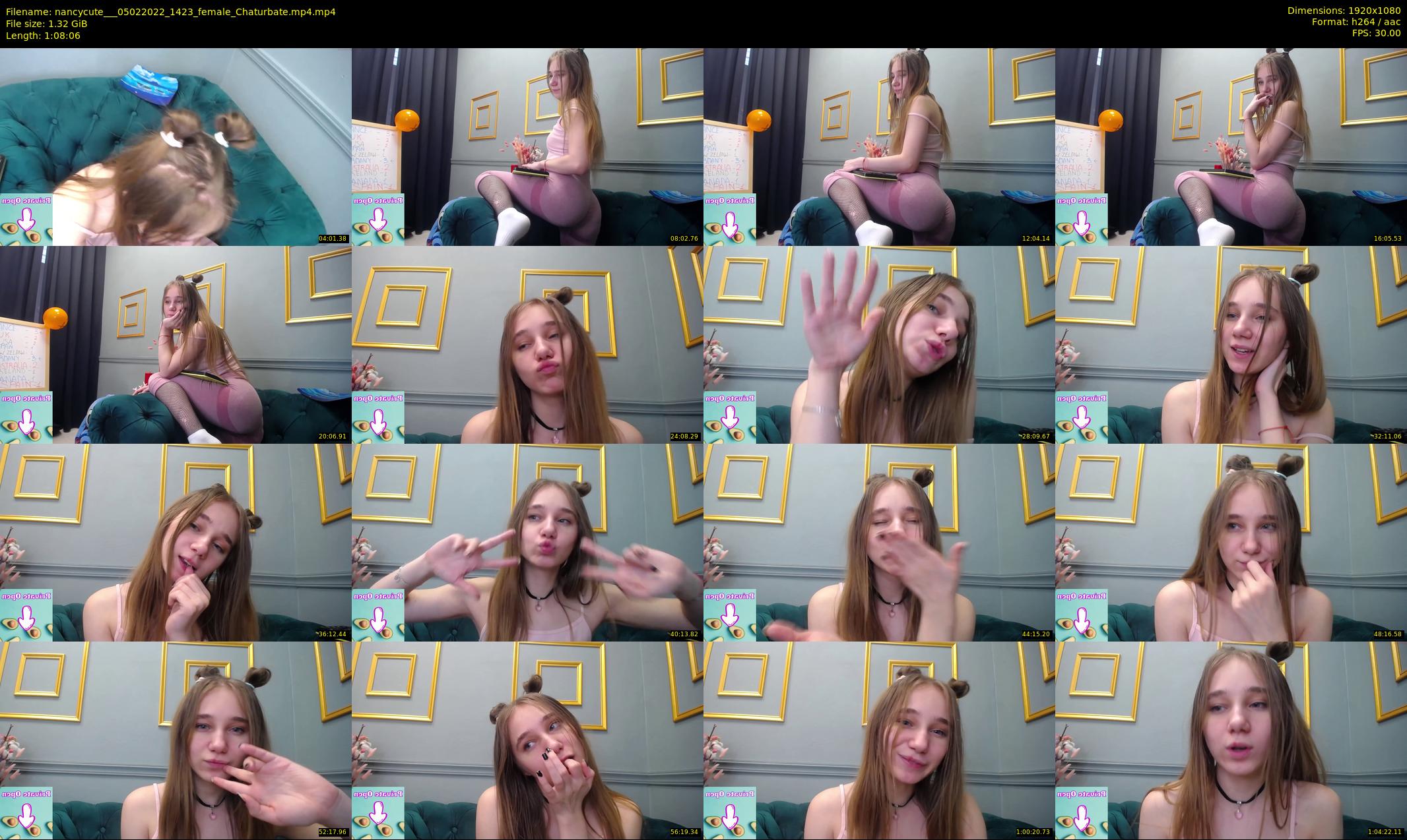 nancycute__ — 69 minute Chaturbate female cam show recording, 1080p, Feb 5, 2022