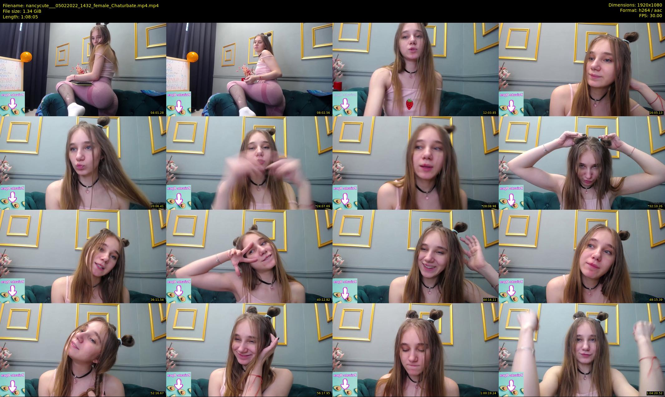 nancycute__ — 69 minute Chaturbate female cam show recording, 1080p, Feb 5, 2022