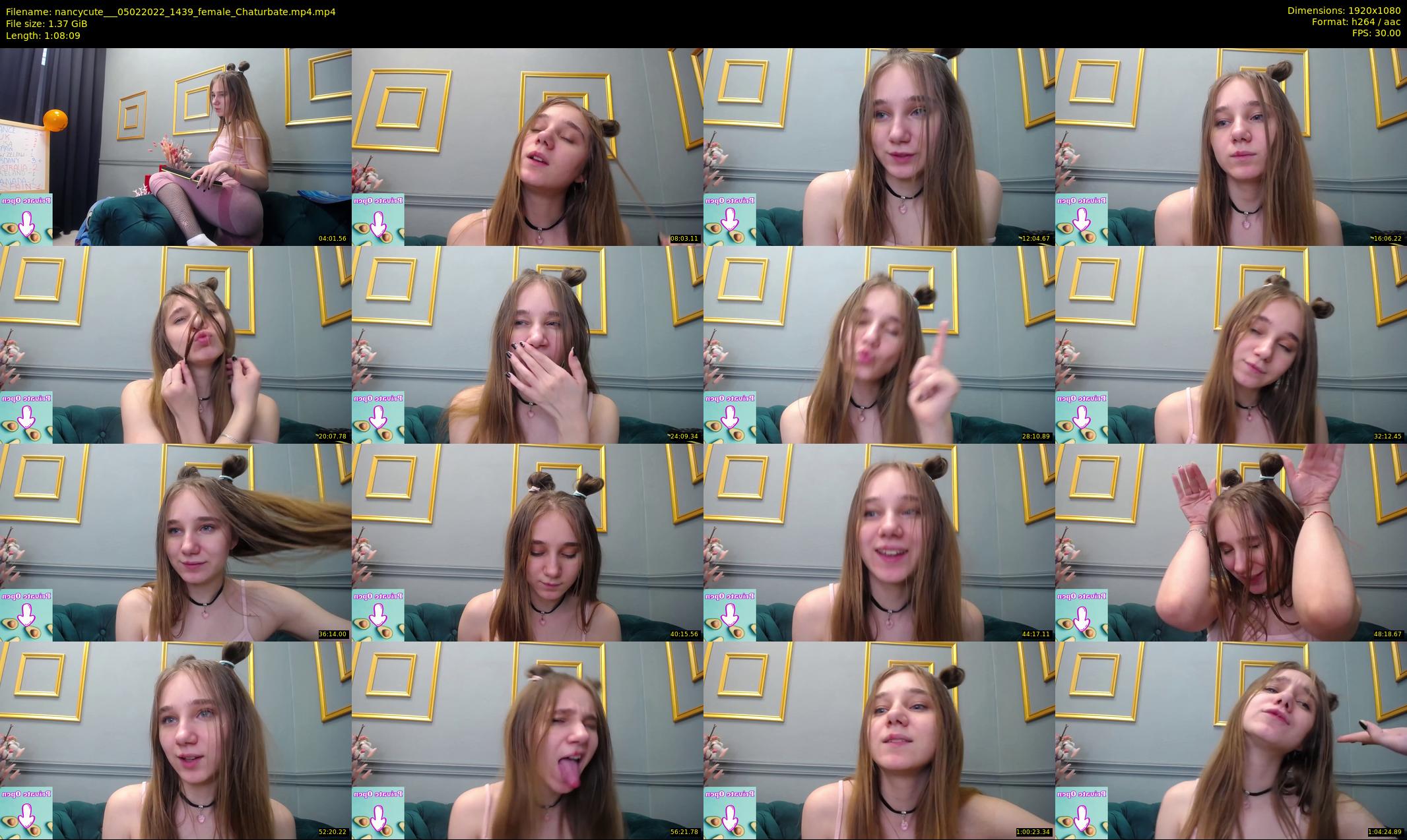 nancycute__ — 69 minute Chaturbate female cam show recording, 1080p, Feb 5, 2022