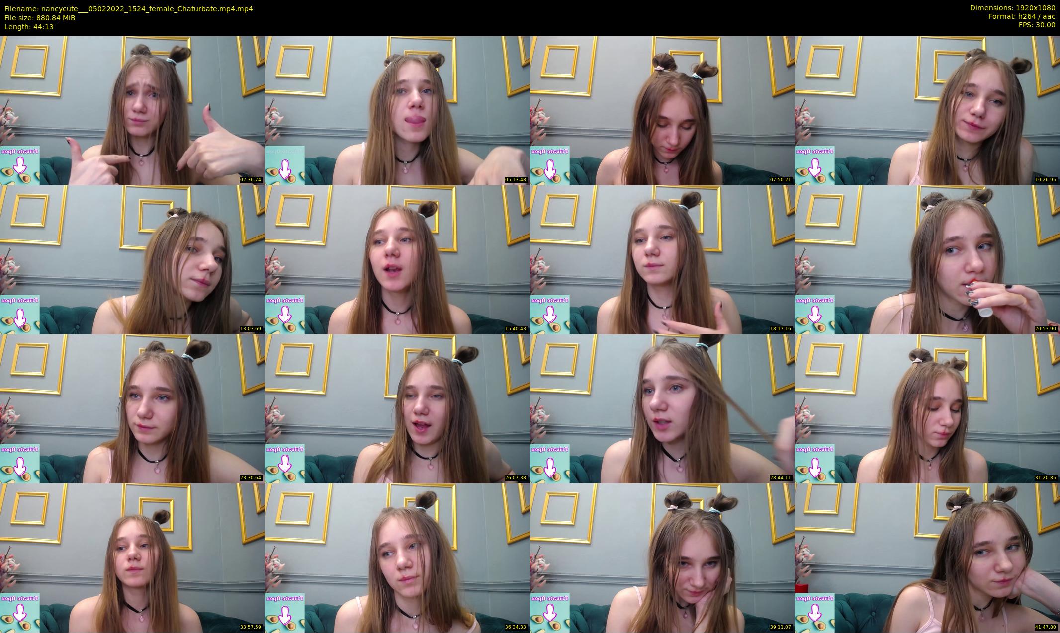 nancycute__ — 45 minute Chaturbate female cam show recording, 1080p, Feb 5, 2022